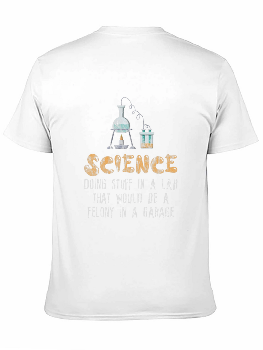 Science Lab Humor T-Shirt - Black