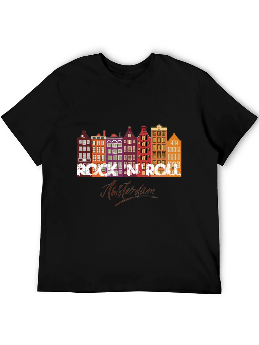 Rock N Roll Amsterdam Graphic T-Shirt