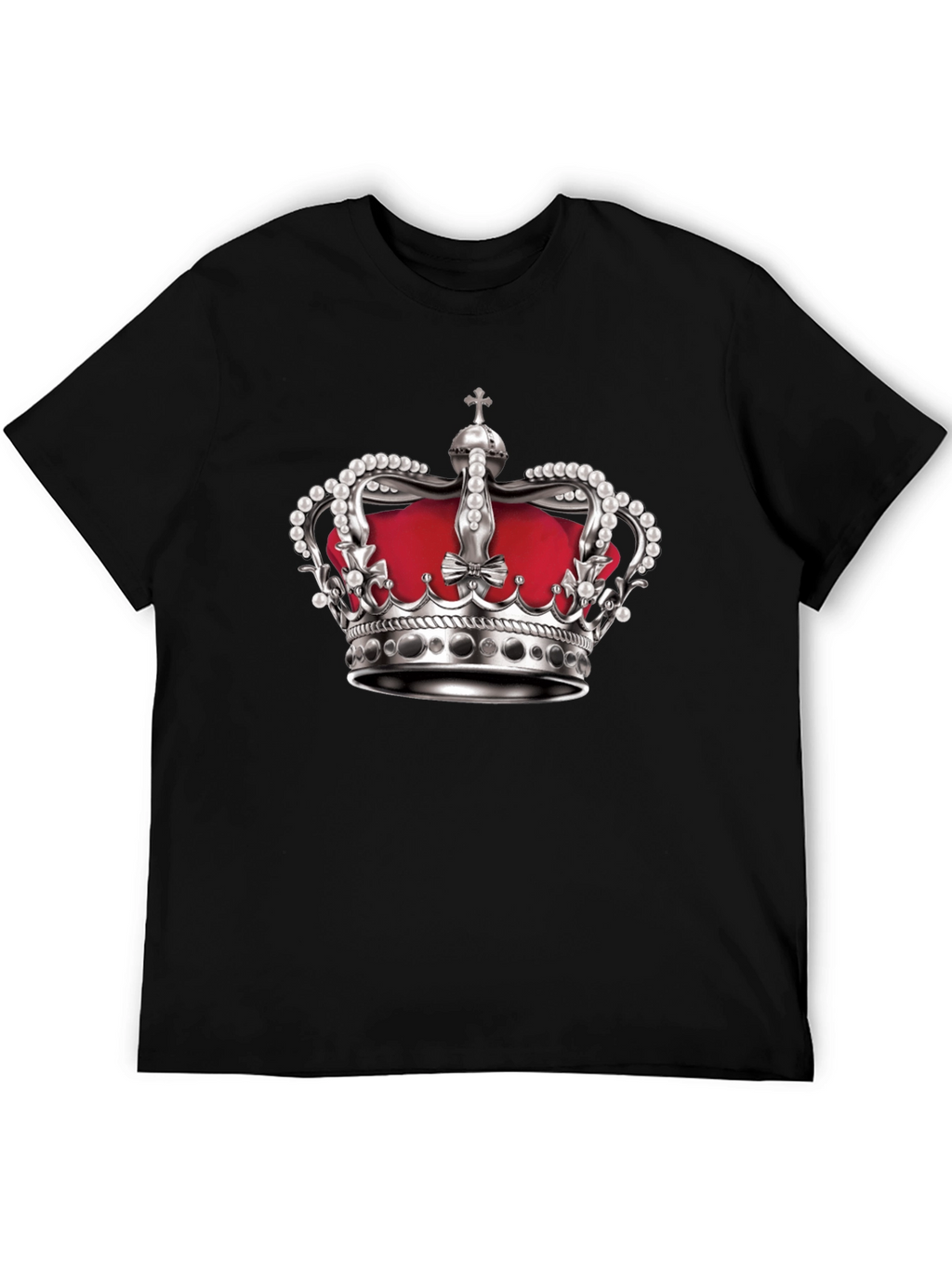 Crown Graphic Black T-Shirt