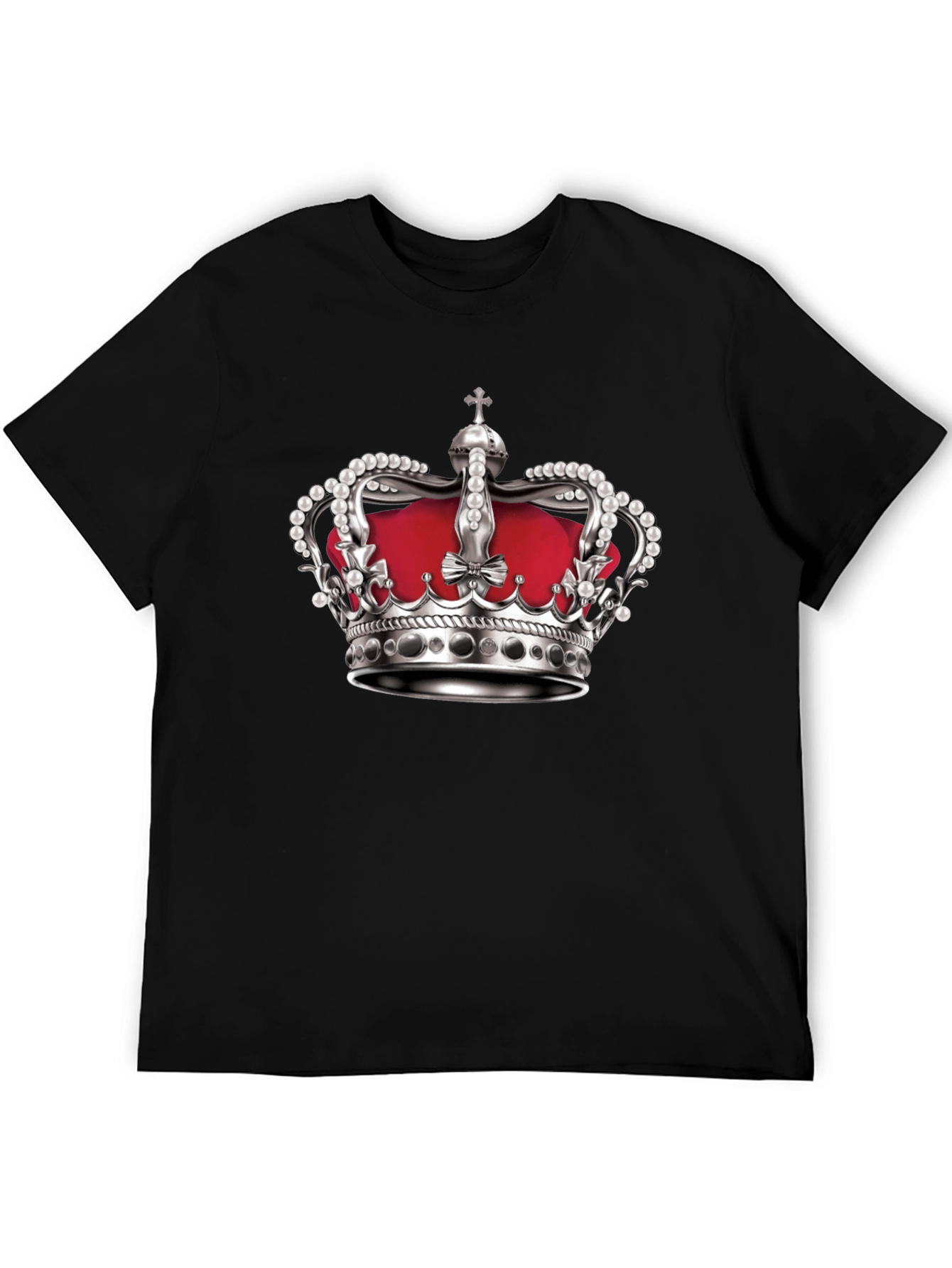 Crown Graphic Black T-Shirt