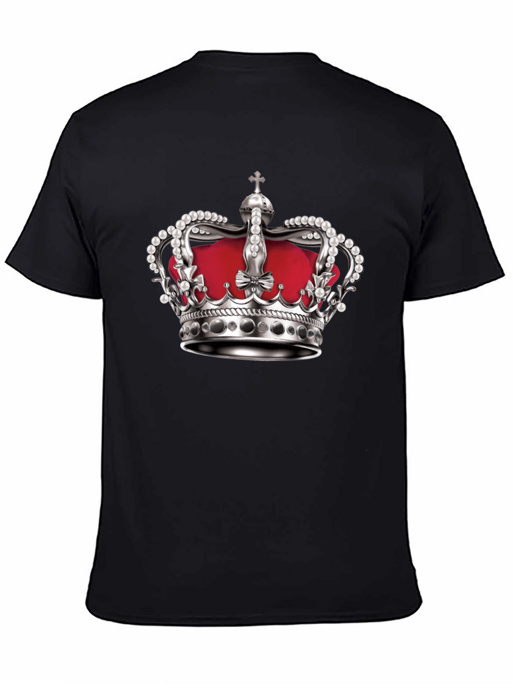Crown Graphic Black T-Shirt