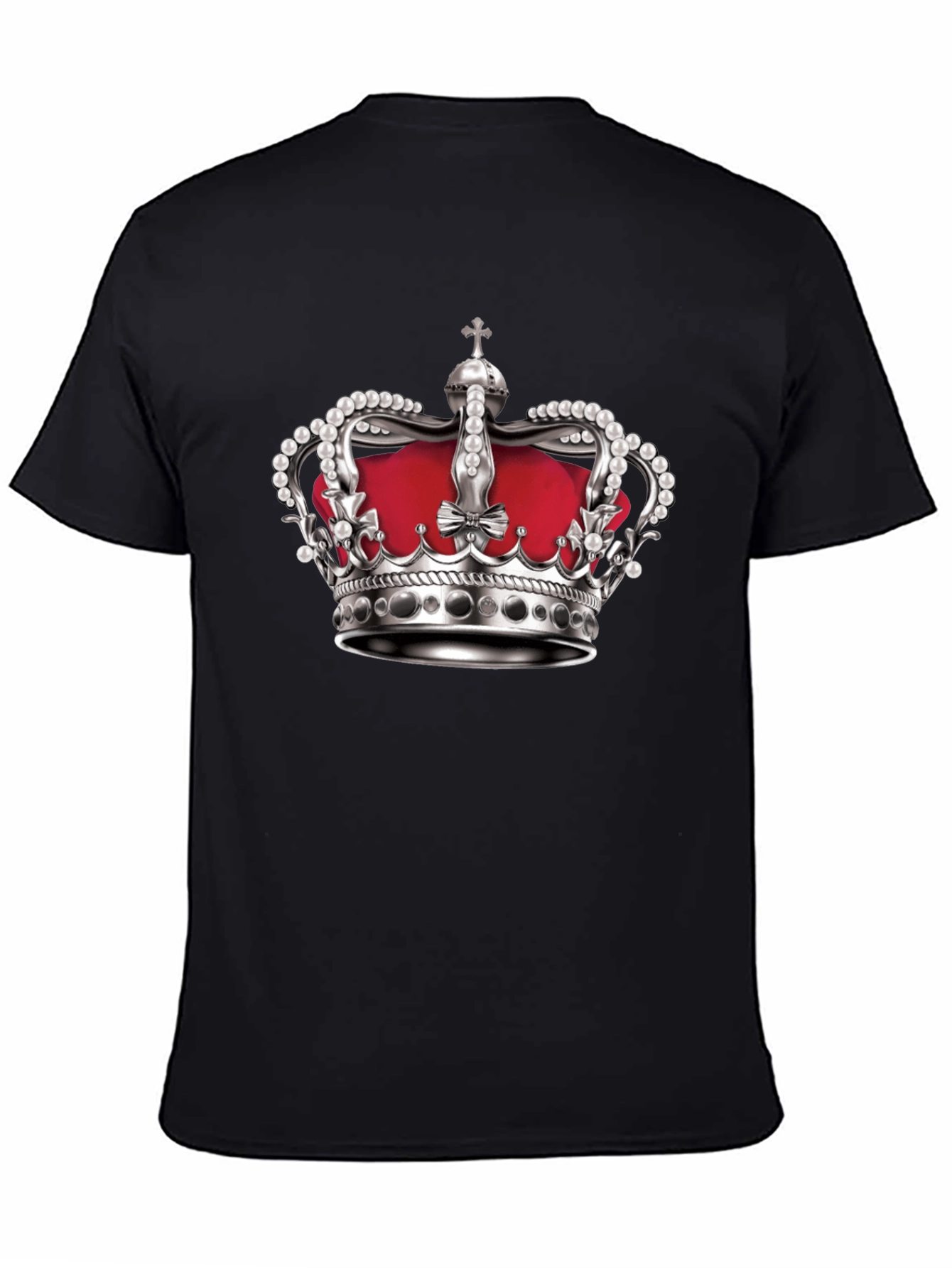 Crown Graphic Black T-Shirt