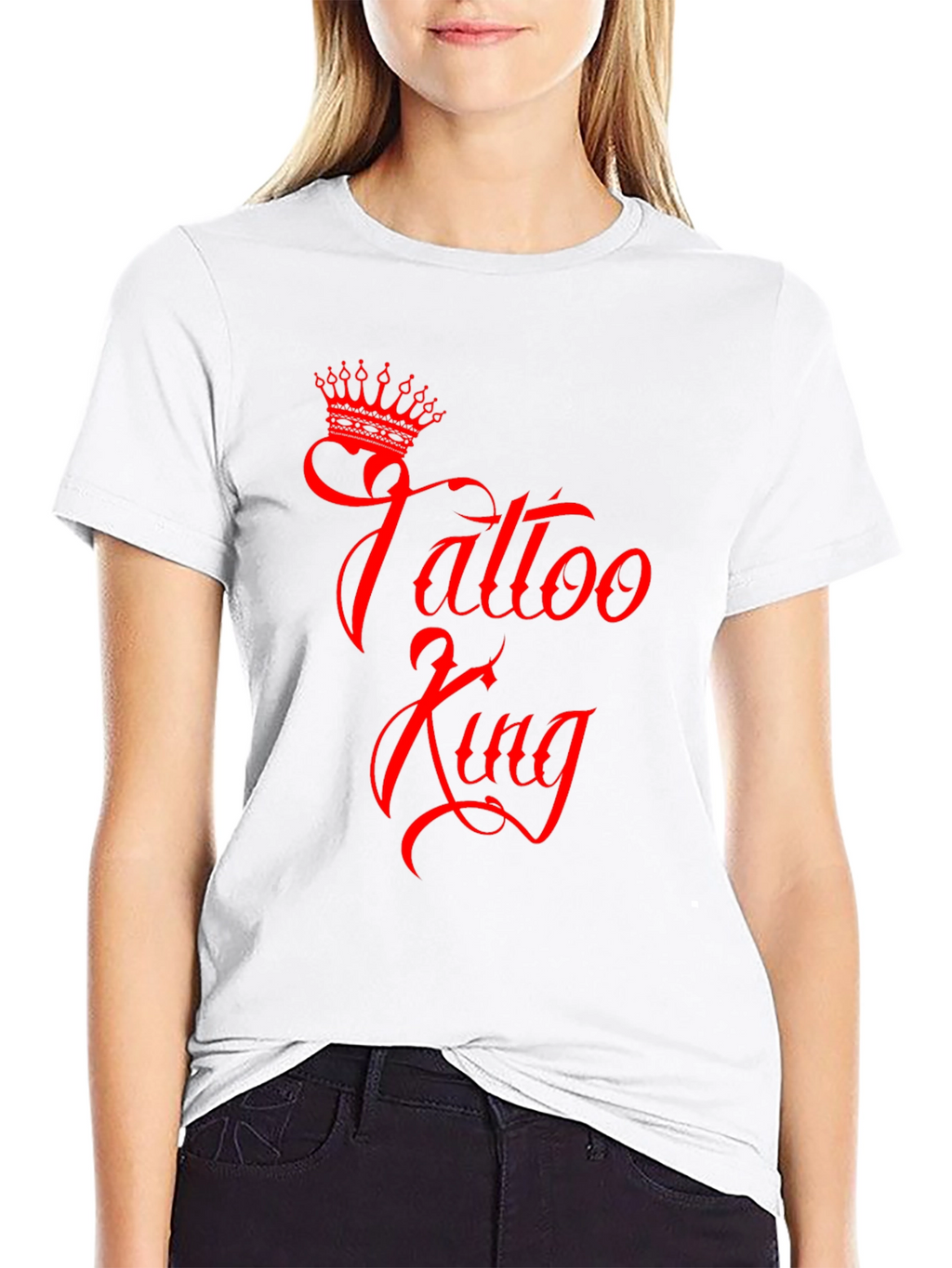 Tattoo King Graphic Tee - Black