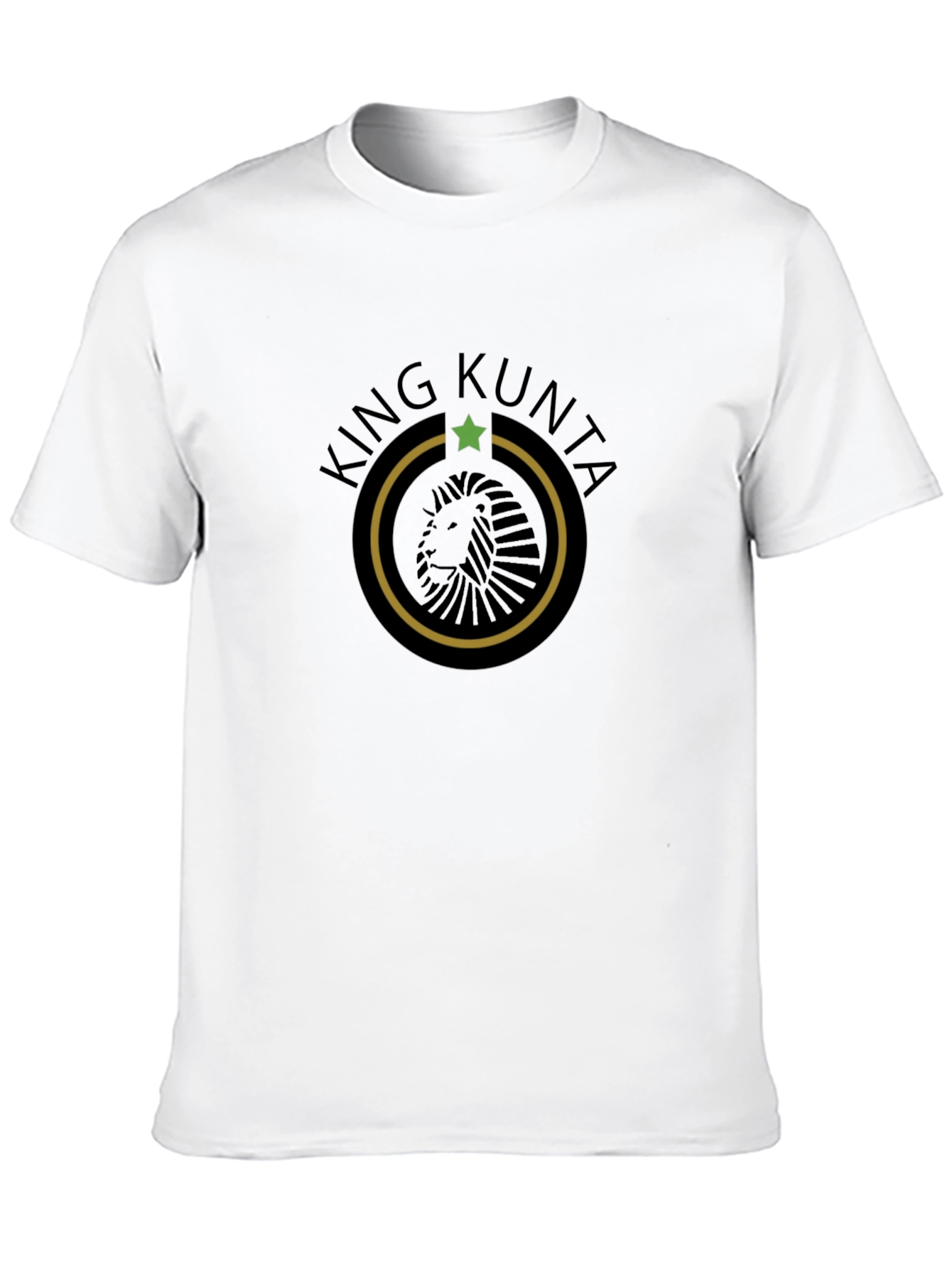 King Kunta Lion Graphic Black T-Shirt