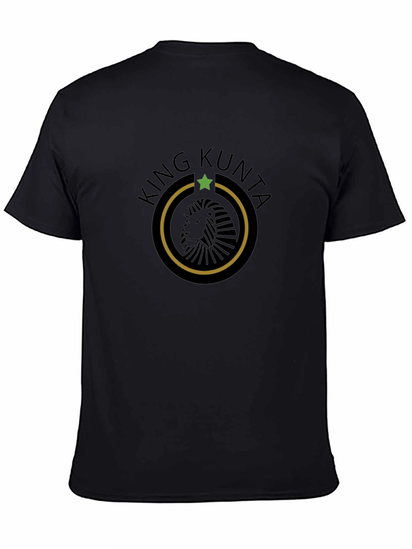 King Kunta Lion Graphic Black T-Shirt