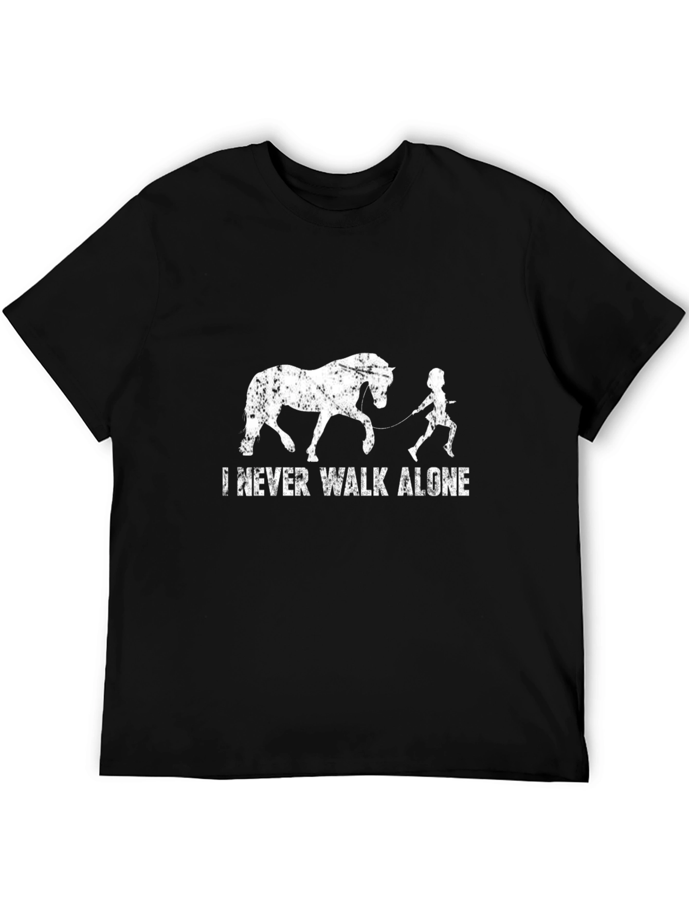 I Never Walk Alone Horse Lover T-Shirt
