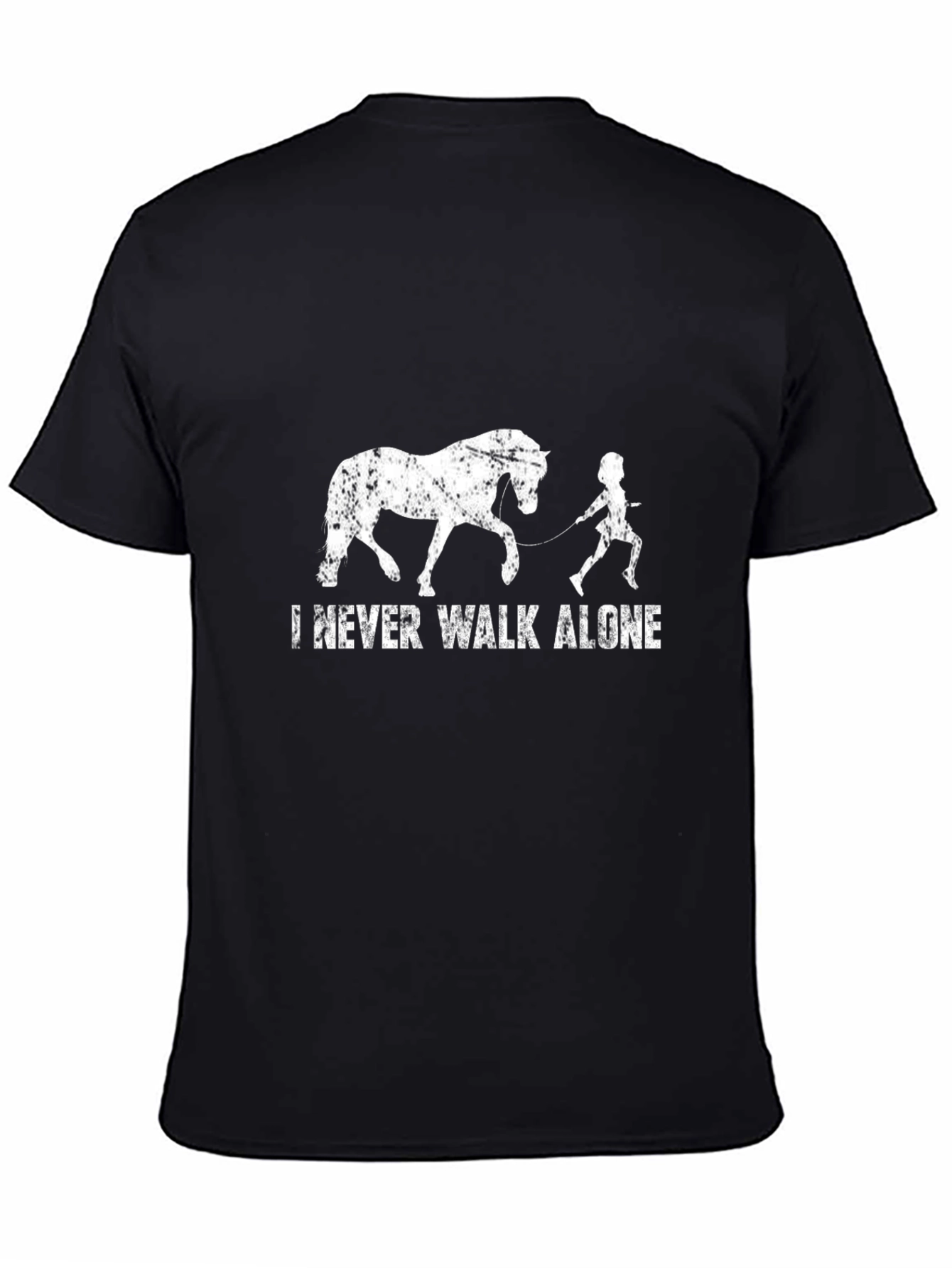 I Never Walk Alone Horse Lover T-Shirt