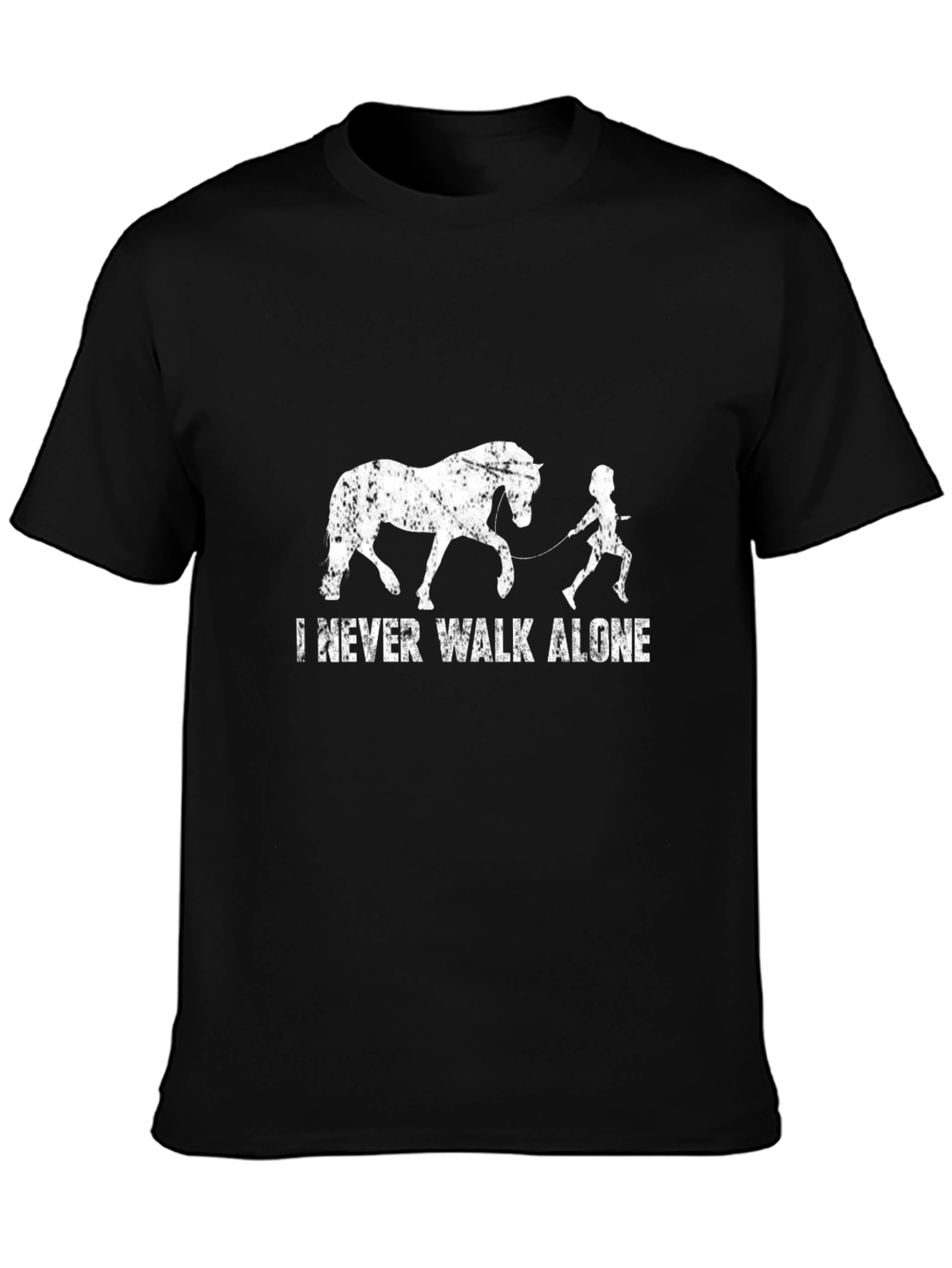 I Never Walk Alone Horse Lover T-Shirt