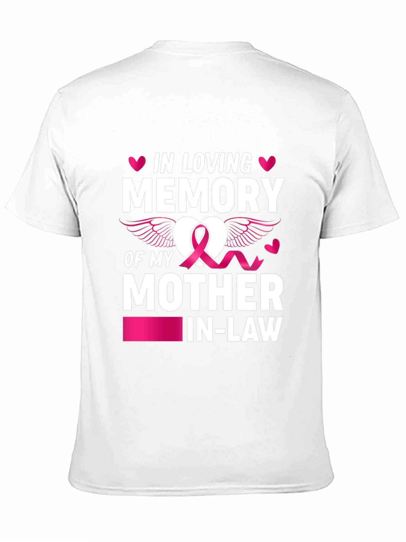 In Loving Memory Mother-in-Law Graphic T-Shirt