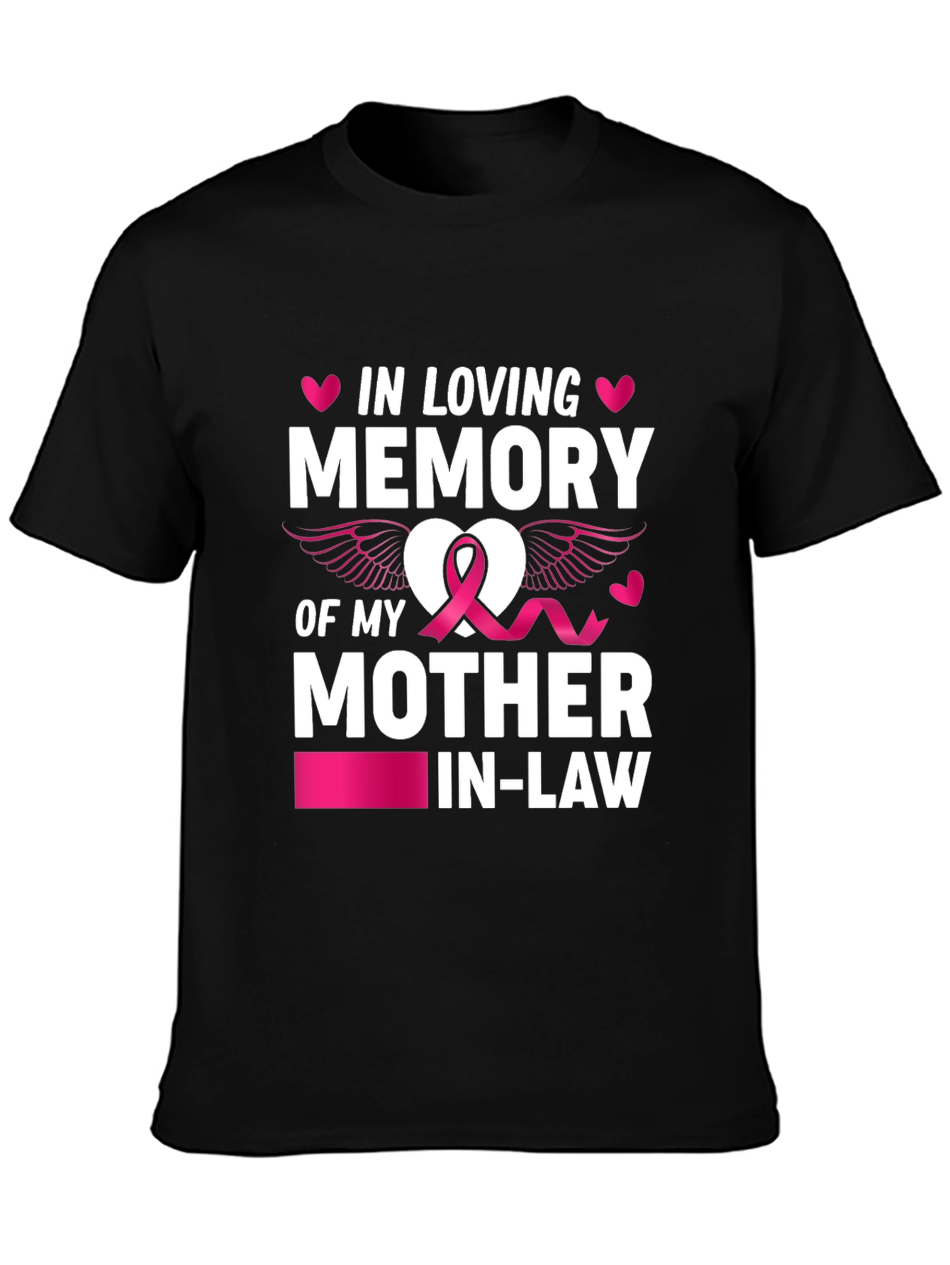 In Loving Memory Mother-in-Law Graphic T-Shirt