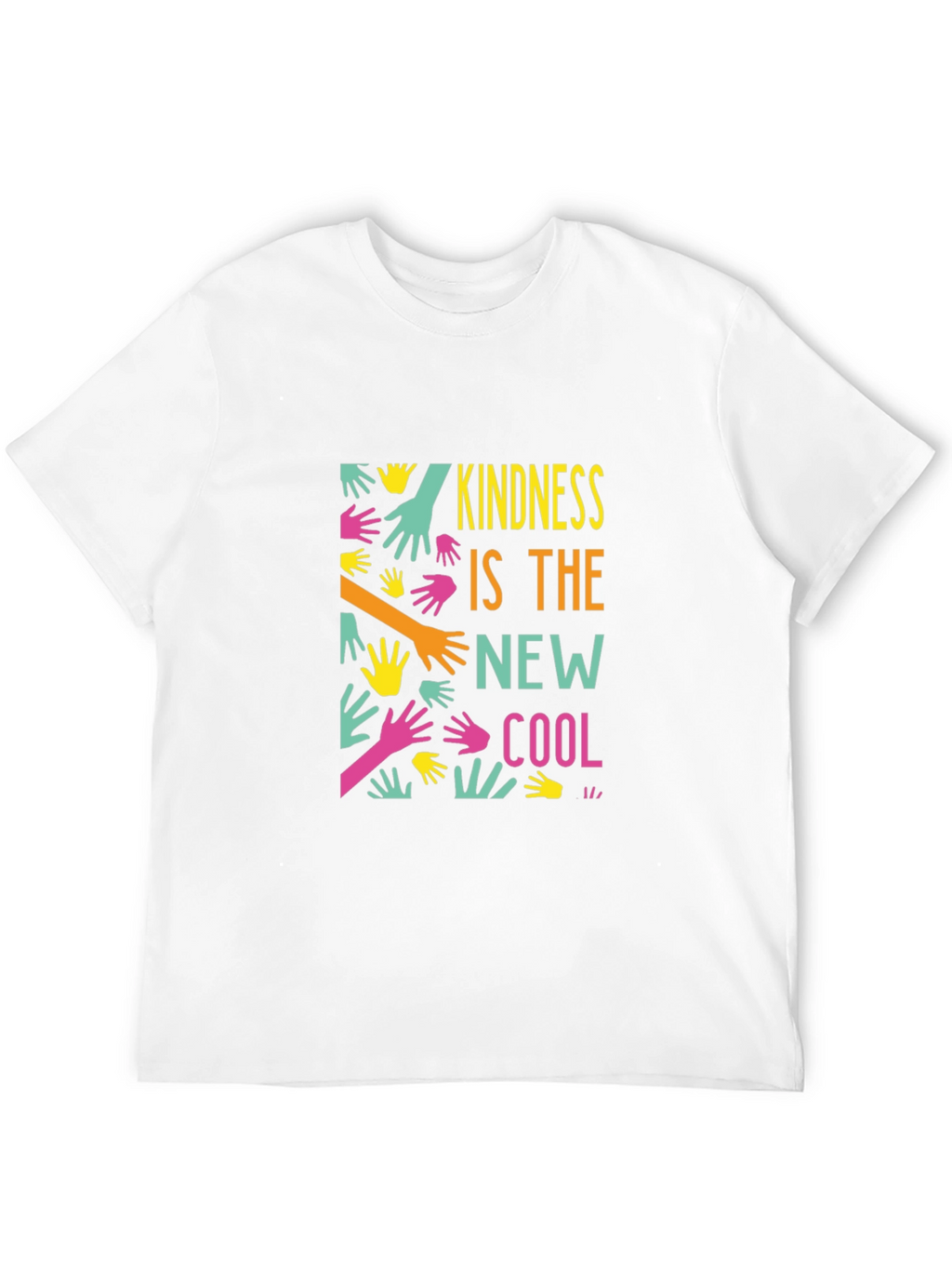 Kindness is the New Cool Black Graphic Tee