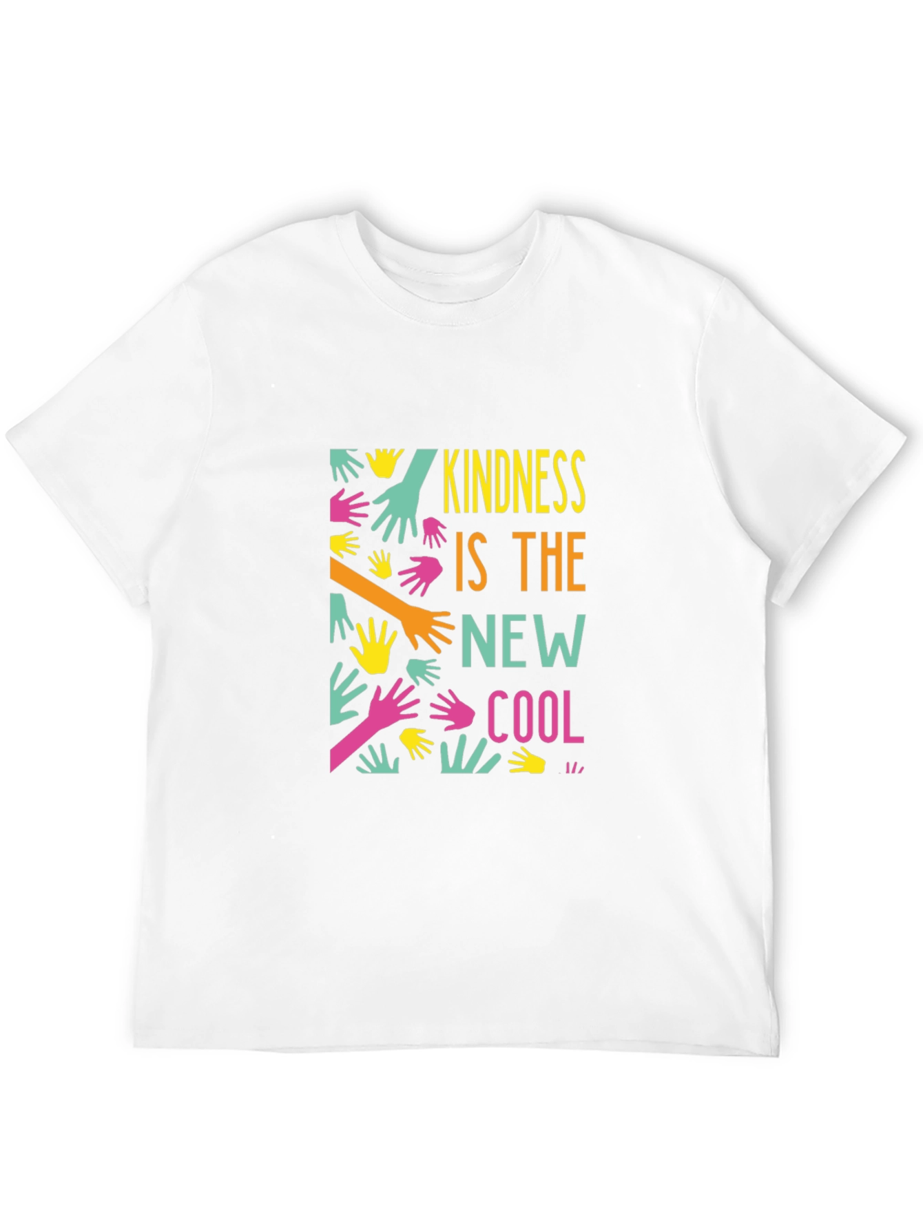 Kindness is the New Cool Black Graphic Tee