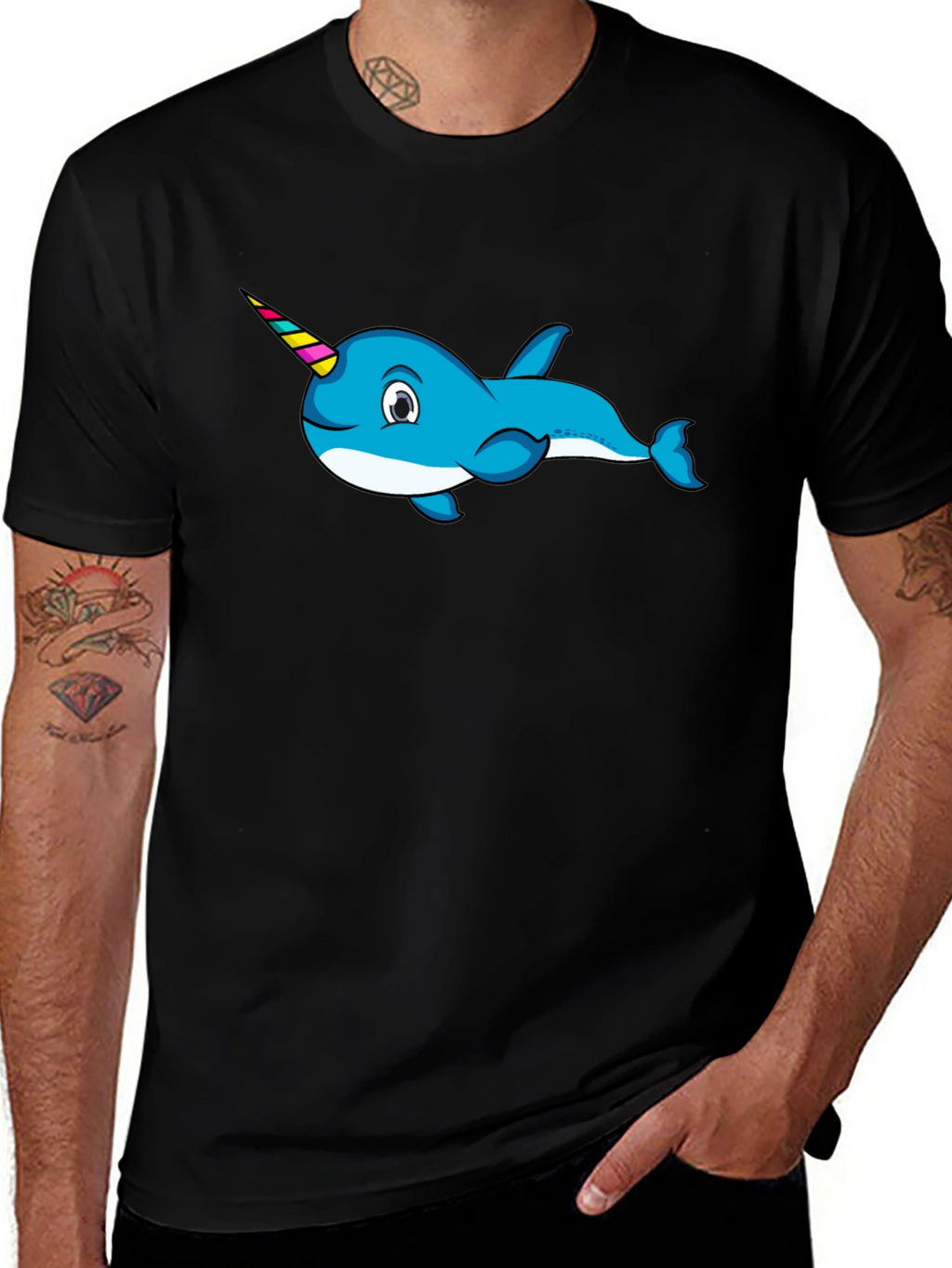 Narwhal T-Shirt - Fun Graphic Tee