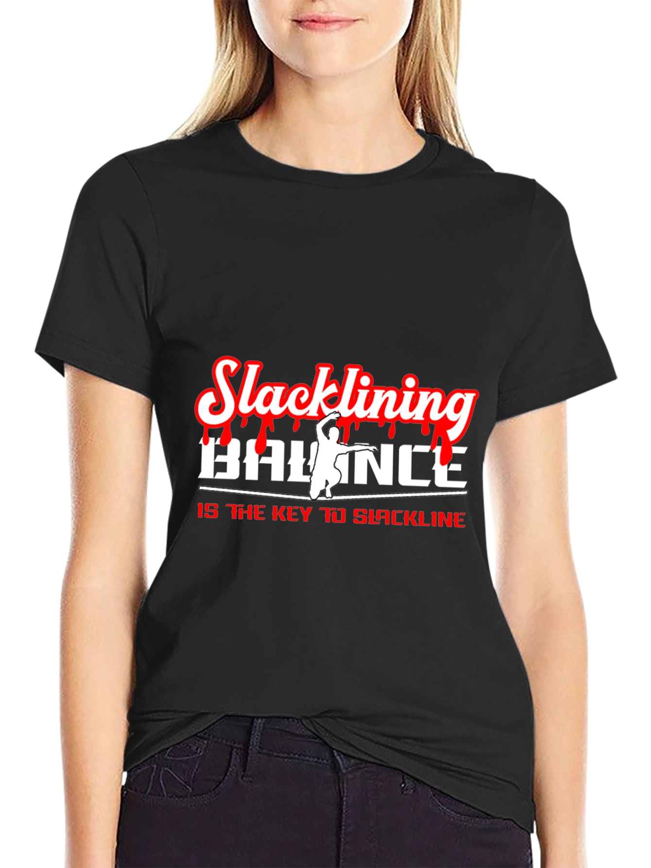 Slacklining Balance T-Shirt