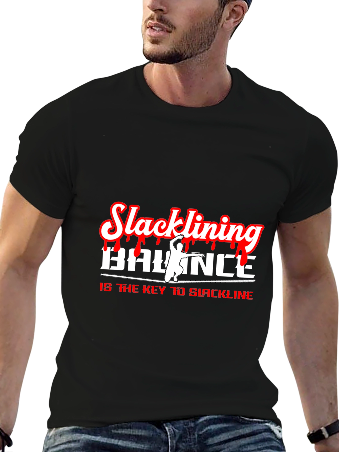 Slacklining Balance T-Shirt