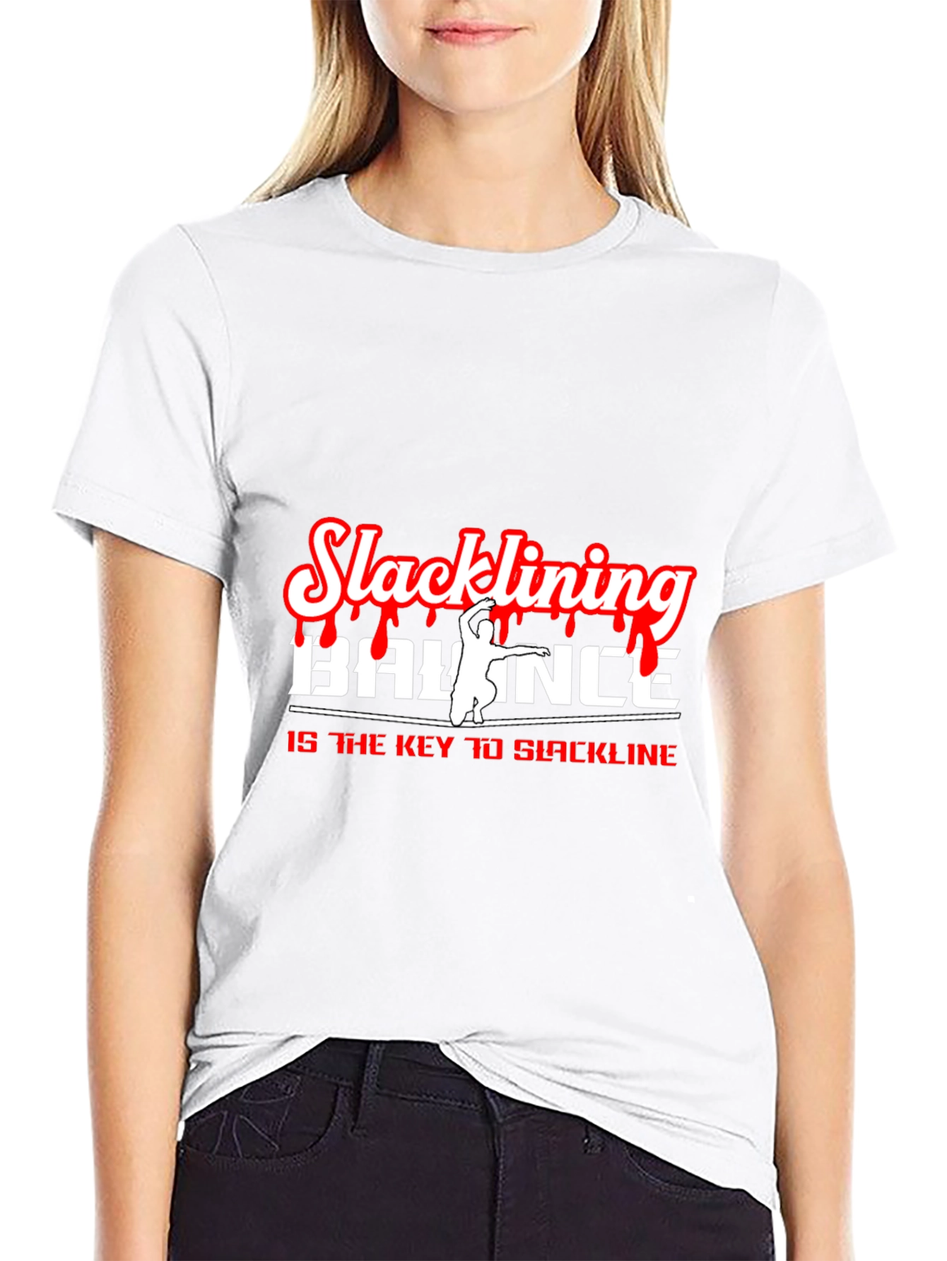 Slacklining Balance T-Shirt