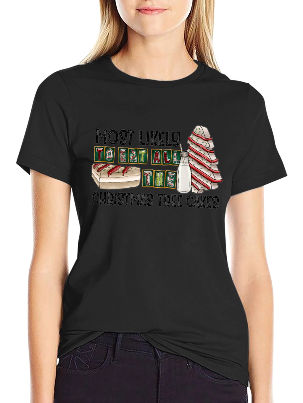 Christmas Cakes Graphic Tee