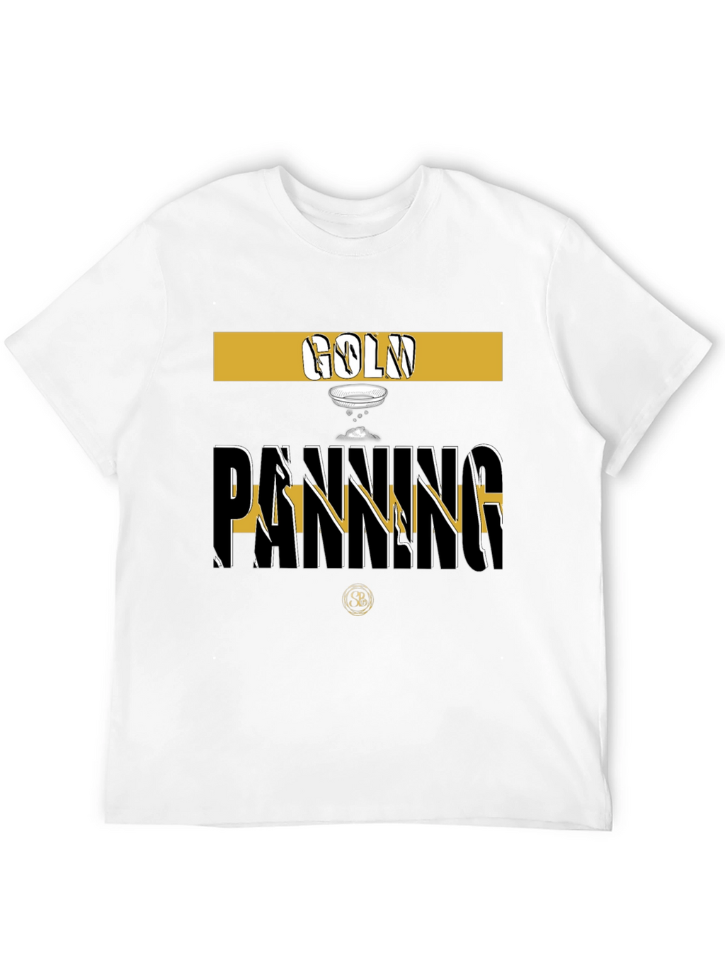 Gold Panning Graphic Tee - Stylish Prospector T-Shirt