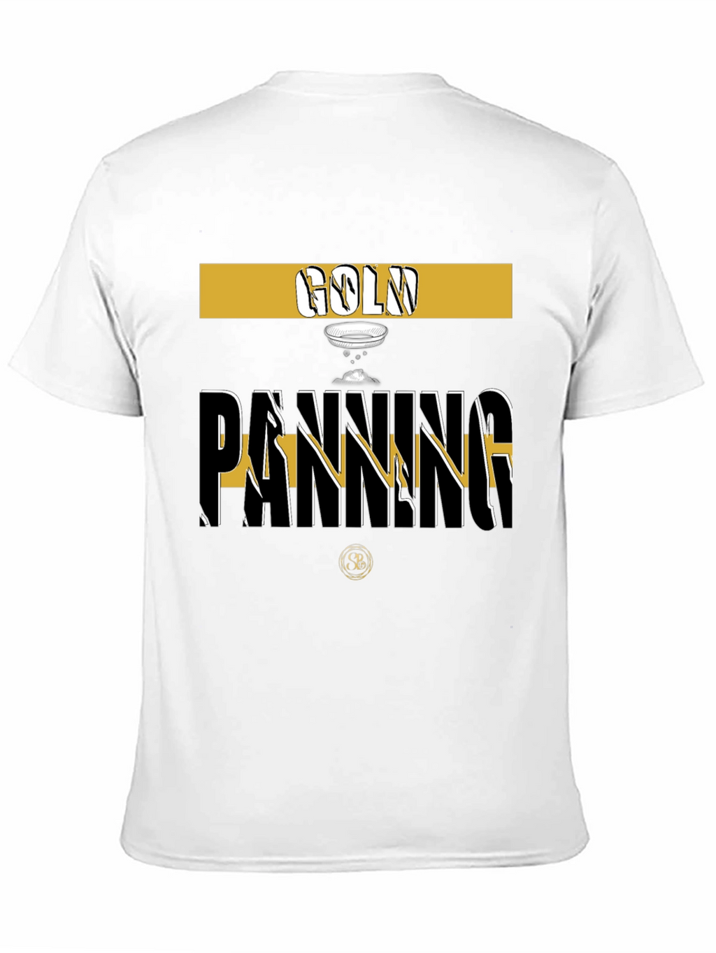 Gold Panning Graphic Tee - Stylish Prospector T-Shirt