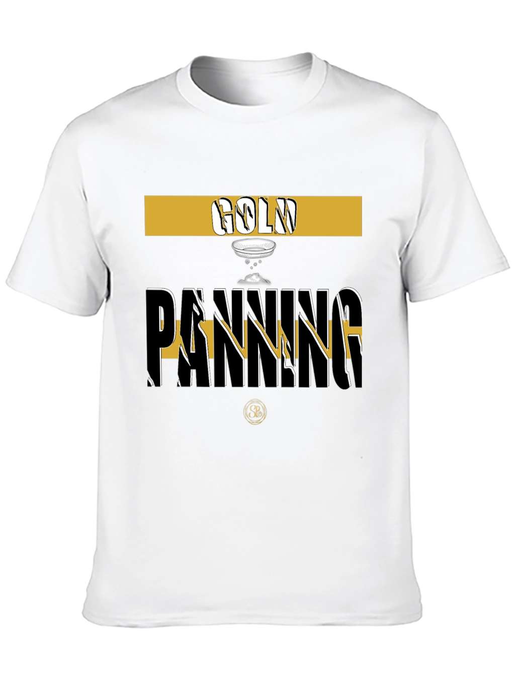 Gold Panning Graphic Tee - Stylish Prospector T-Shirt