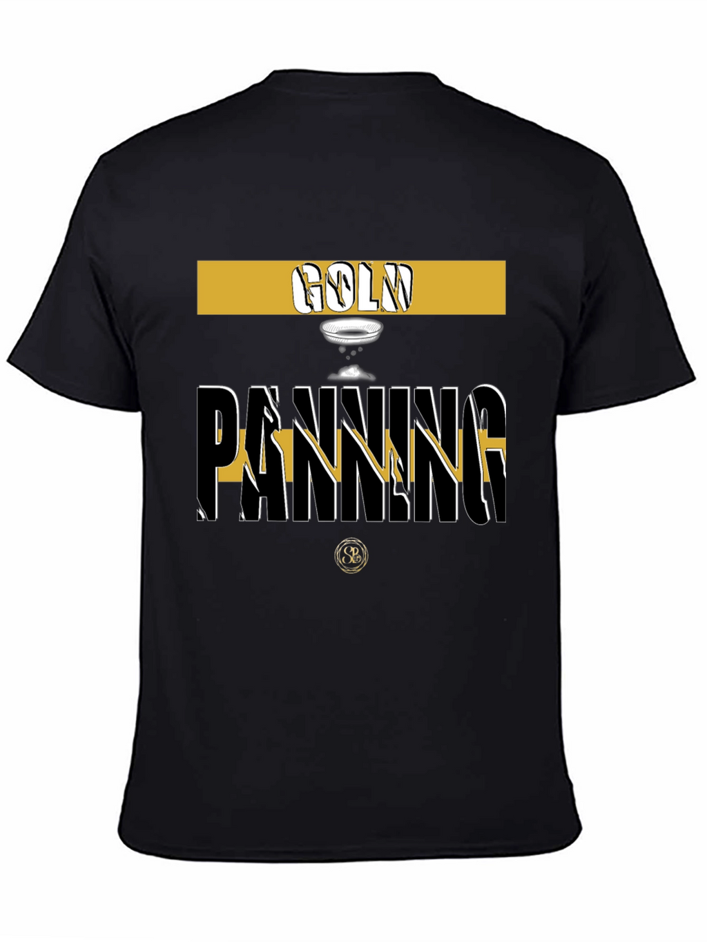 Gold Panning Graphic Tee - Stylish Prospector T-Shirt