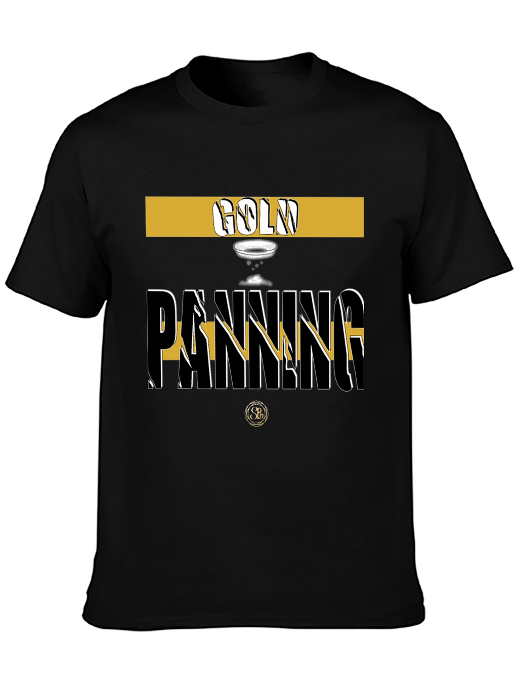 Gold Panning Graphic Tee - Stylish Prospector T-Shirt