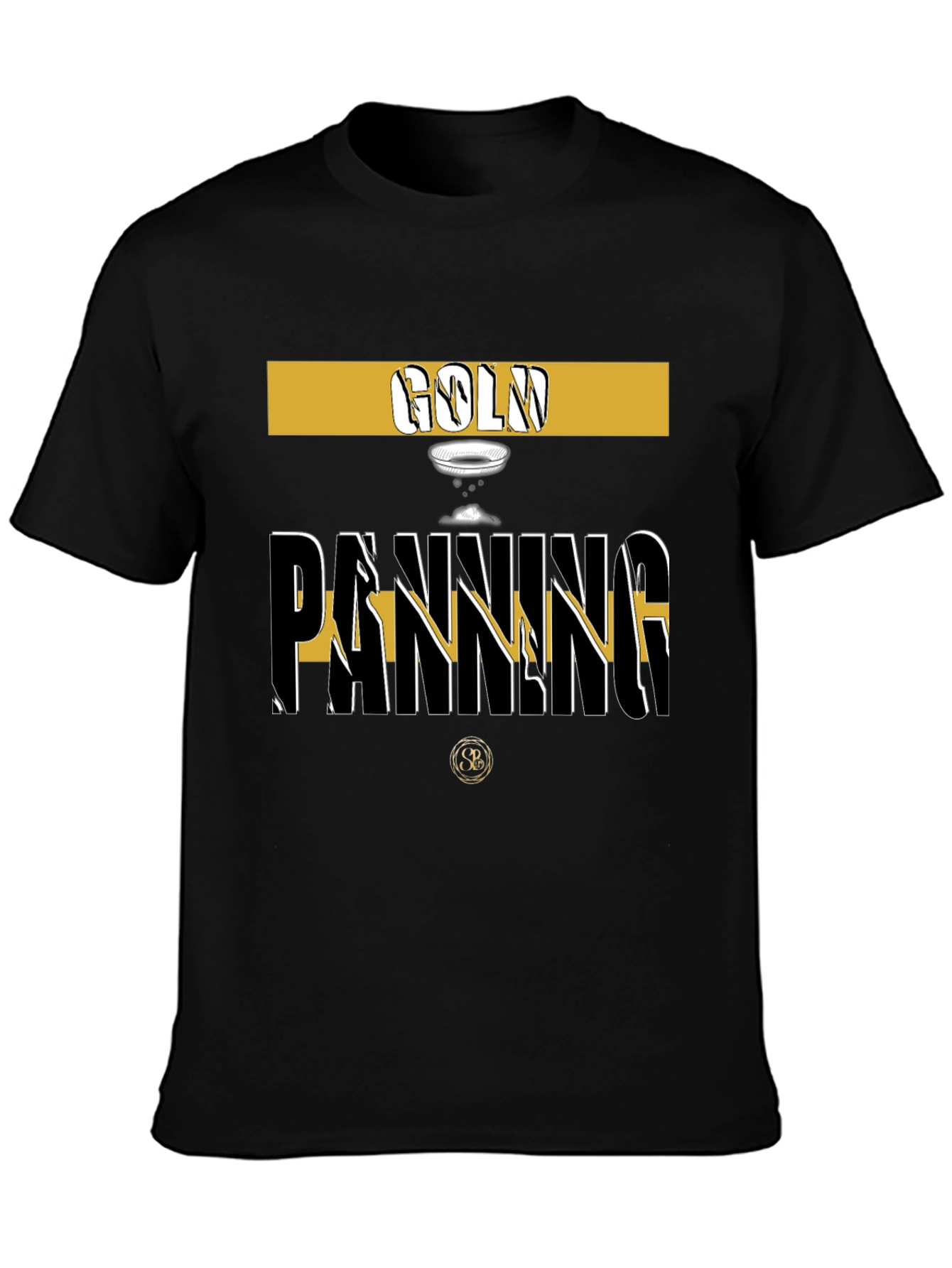 Gold Panning Graphic Tee - Stylish Prospector T-Shirt