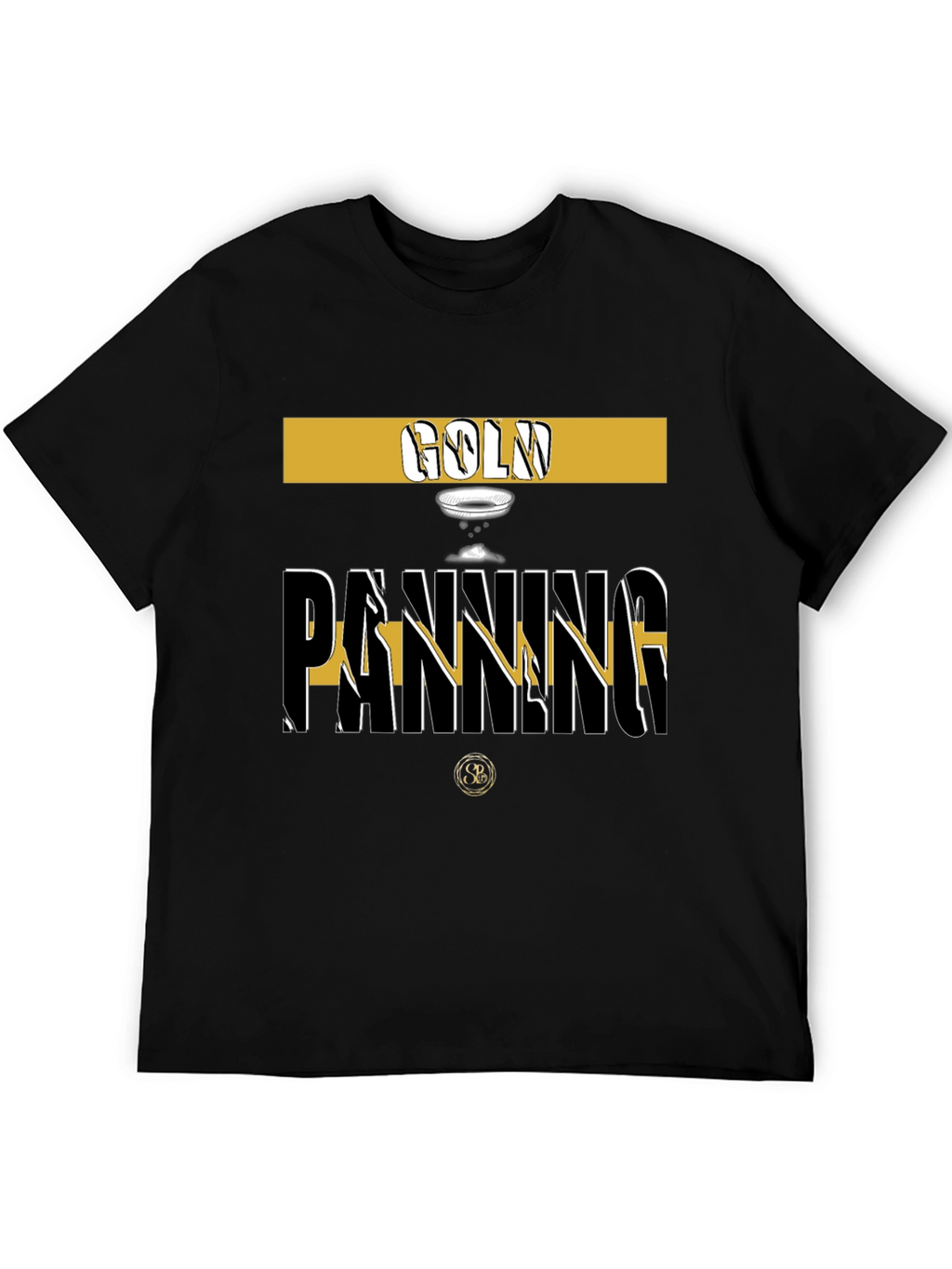 Gold Panning Graphic Tee - Stylish Prospector T-Shirt