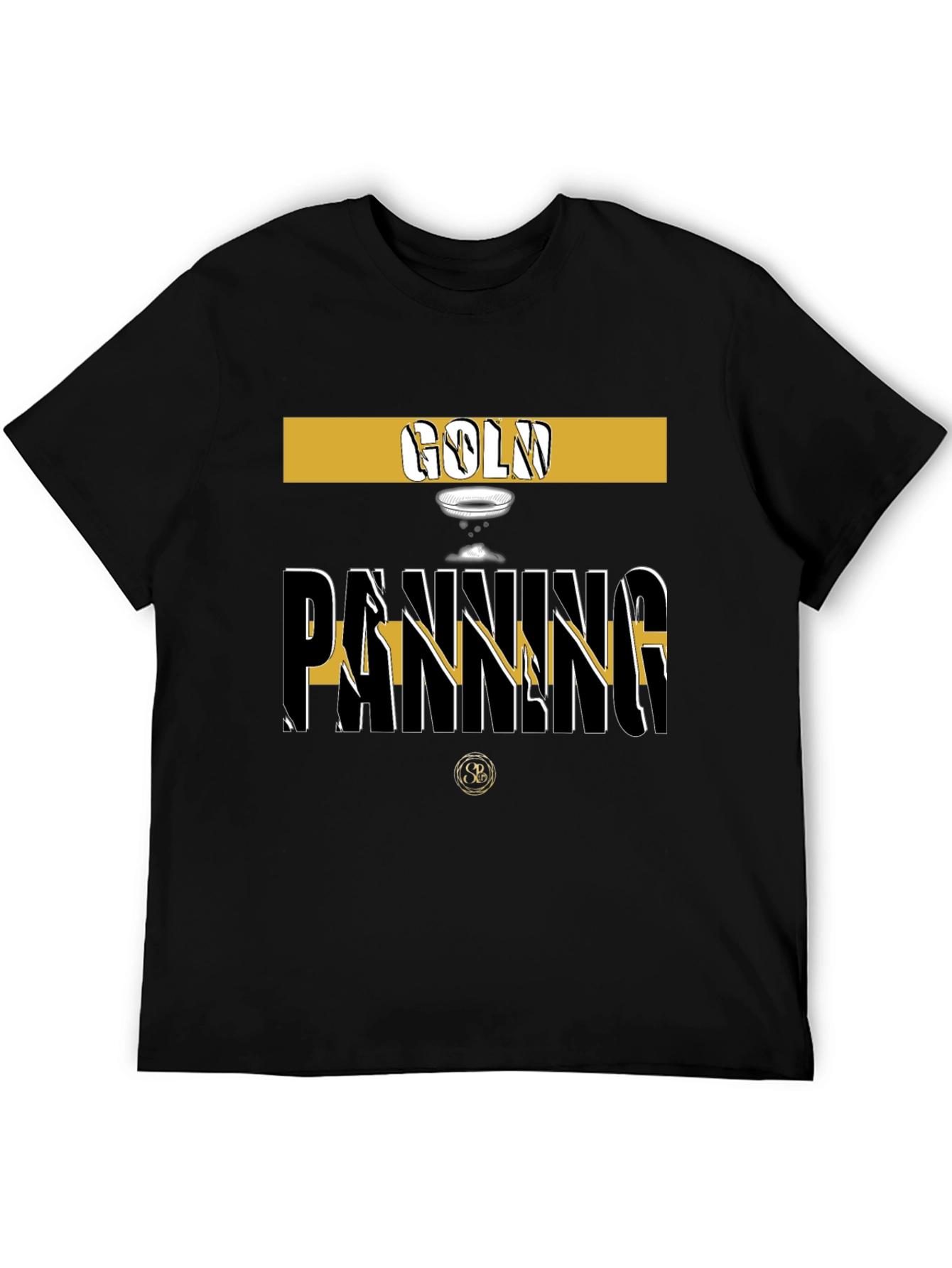 Gold Panning Graphic Tee - Stylish Prospector T-Shirt