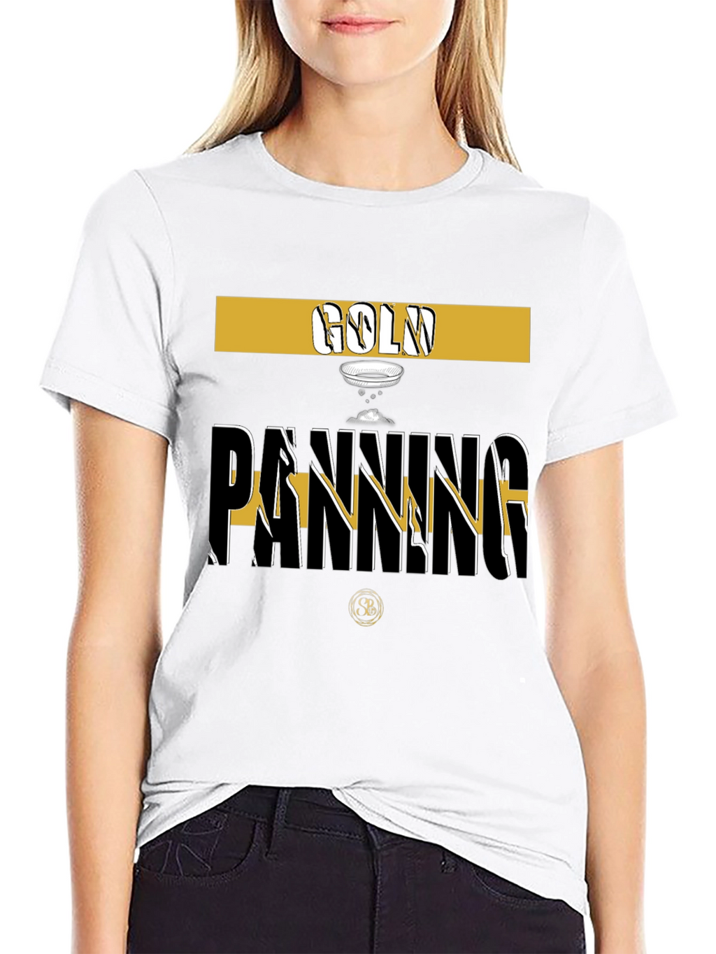 Gold Panning Graphic Tee - Stylish Prospector T-Shirt