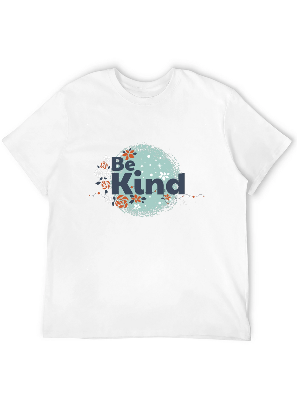 Be Kind Graphic Tee - Soft Black Cotton T-Shirt