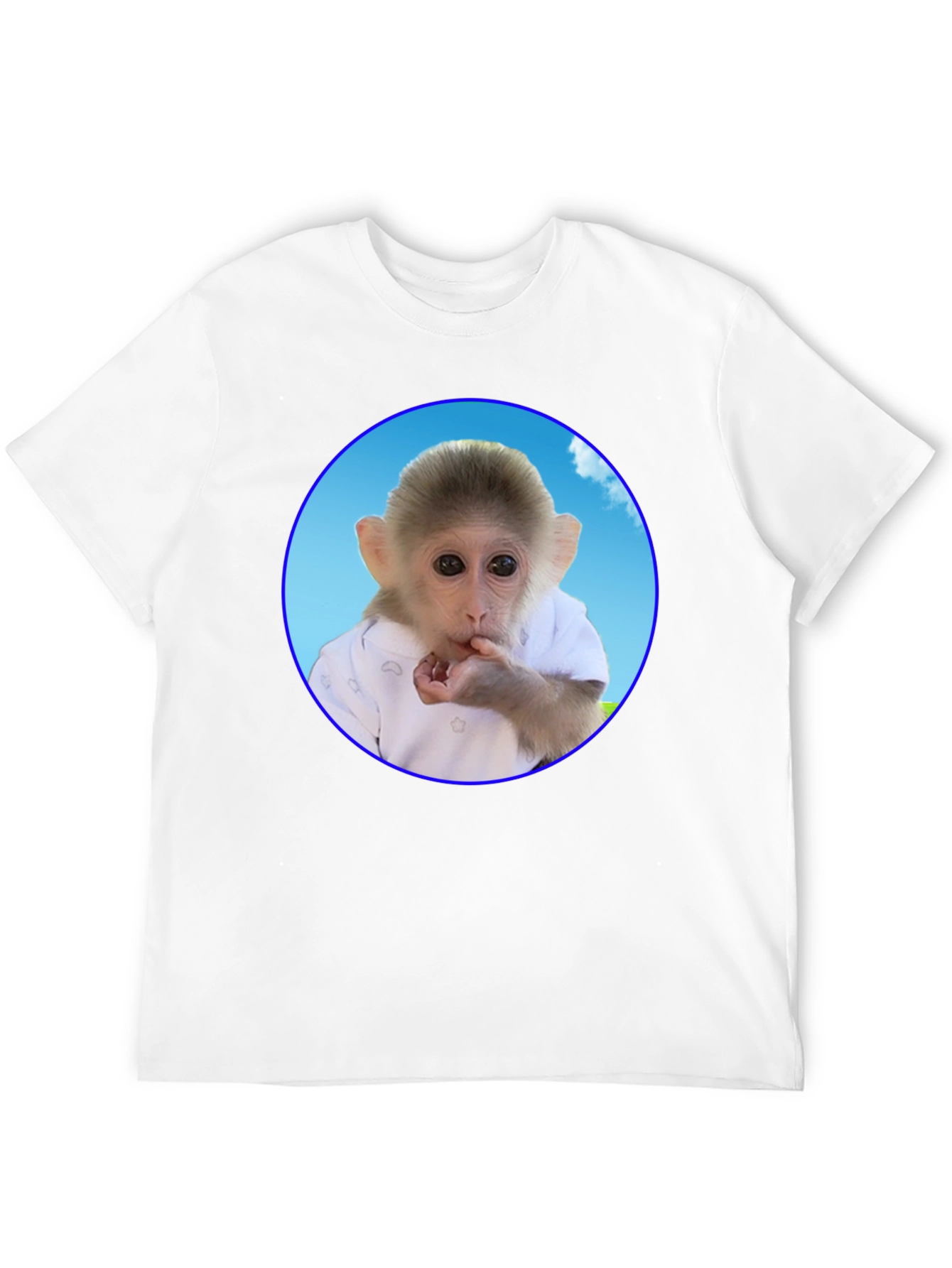 Cute Monkey T-Shirt - Unique Graphic Tee