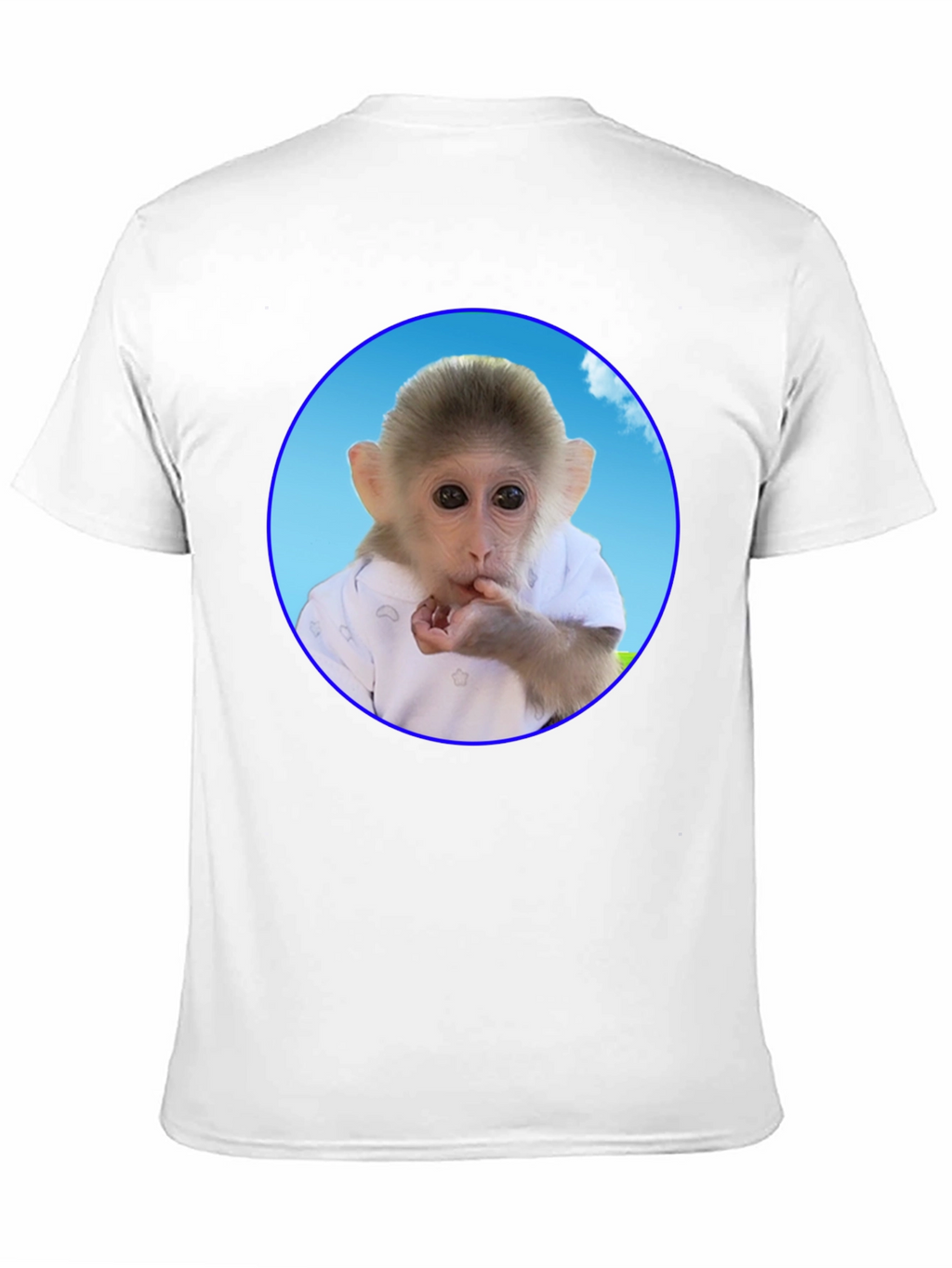 Cute Monkey T-Shirt - Unique Graphic Tee