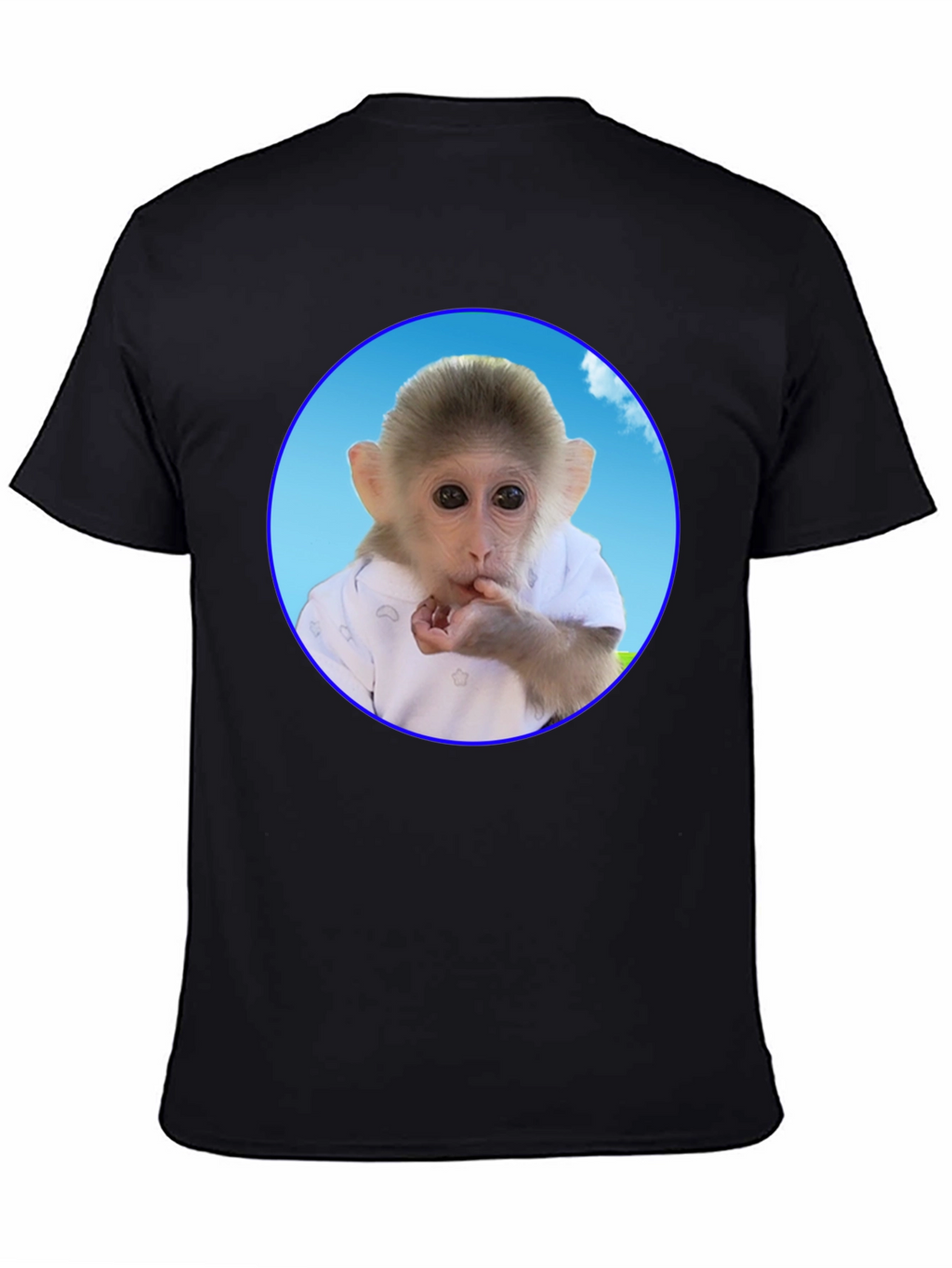 Cute Monkey T-Shirt - Unique Graphic Tee