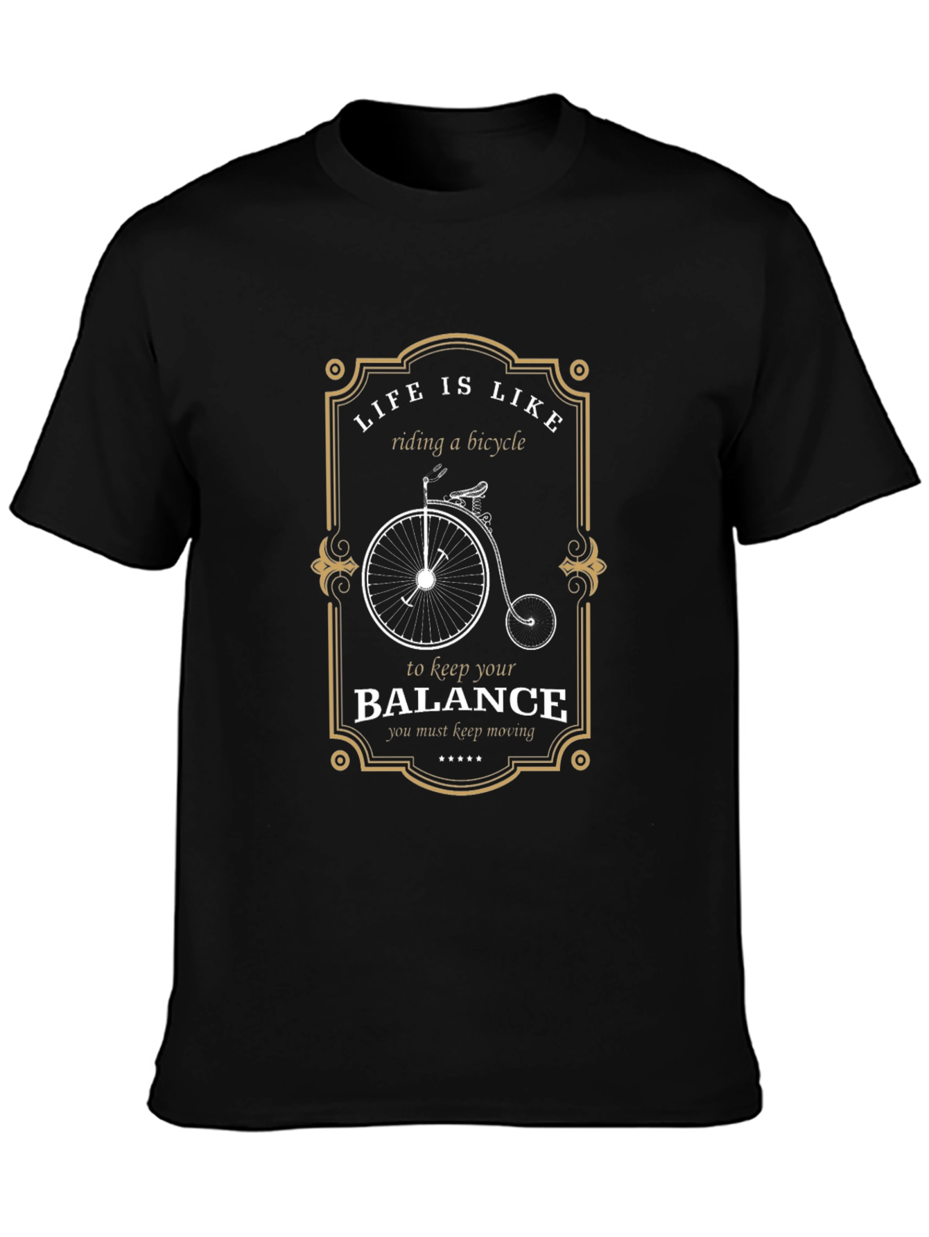 Life is Like Riding a Bicycle T-Shirt