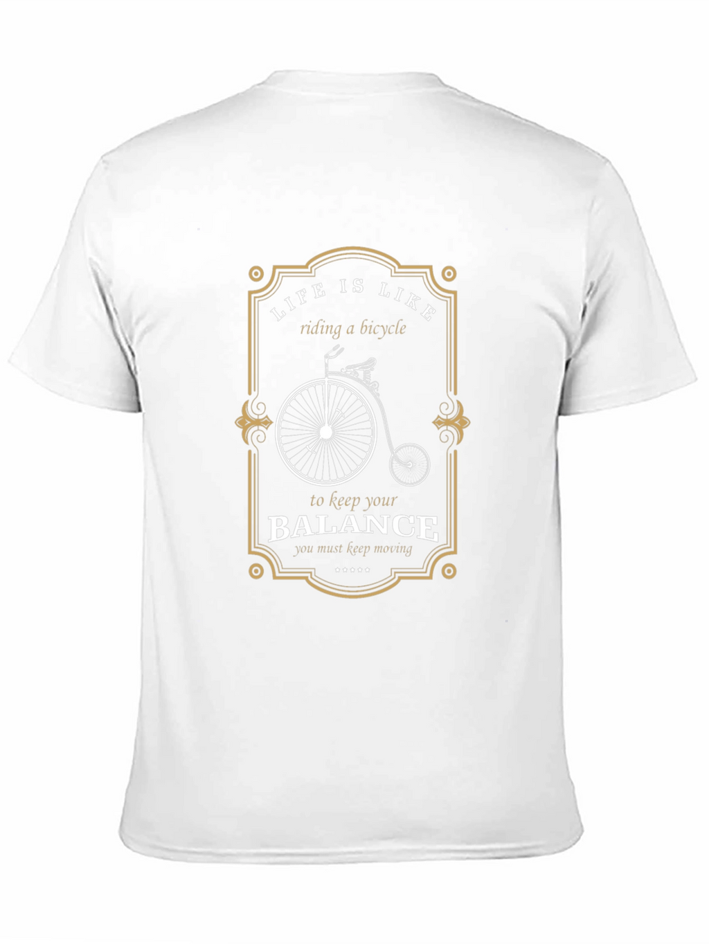 Life is Like Riding a Bicycle T-Shirt