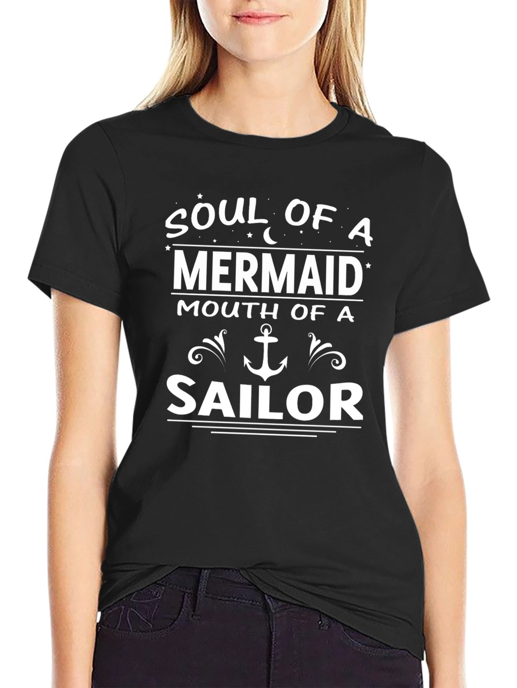 Soul of a Mermaid T-Shirt - Quirky Graphic Tee