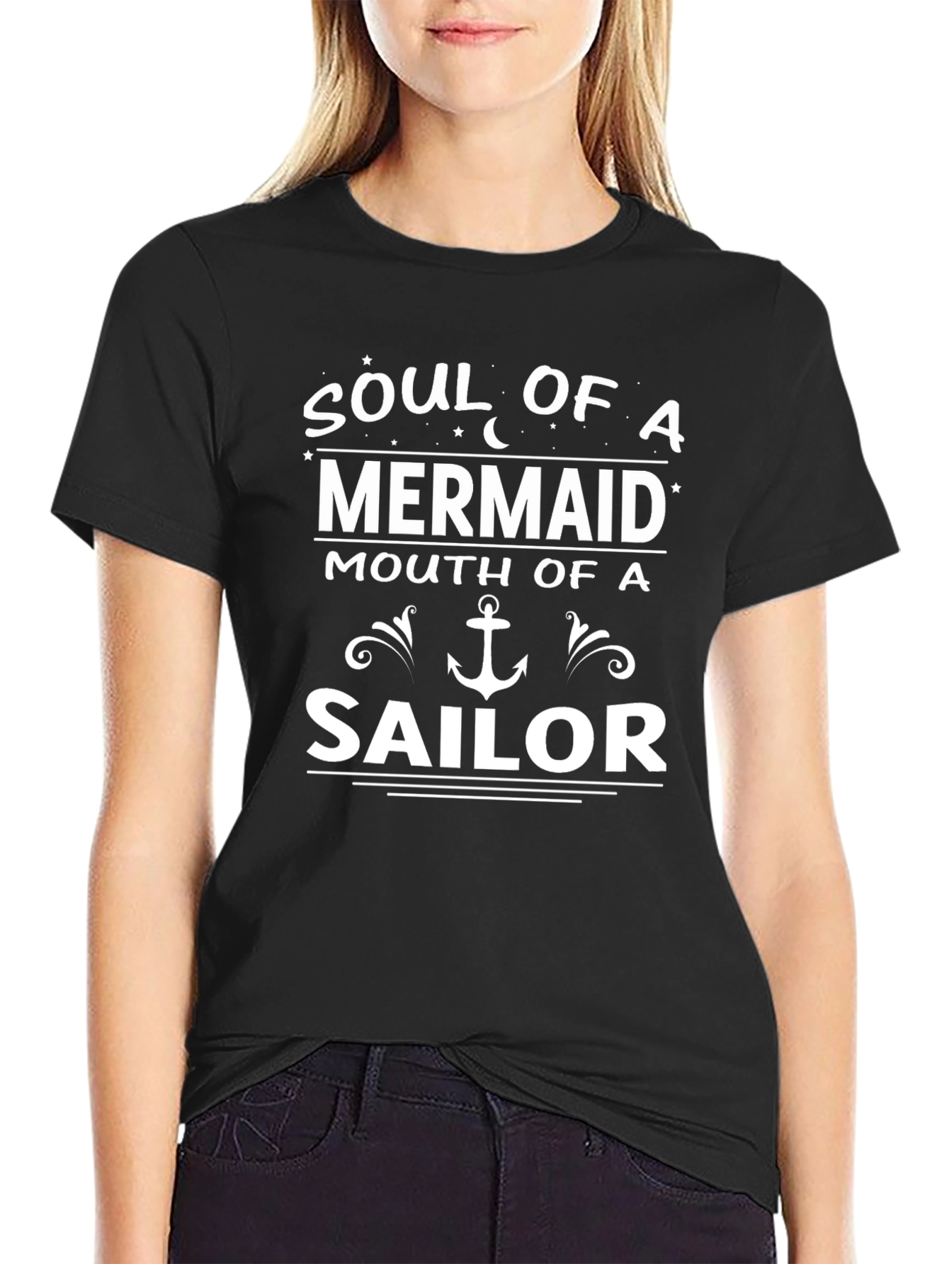 Soul of a Mermaid T-Shirt - Quirky Graphic Tee