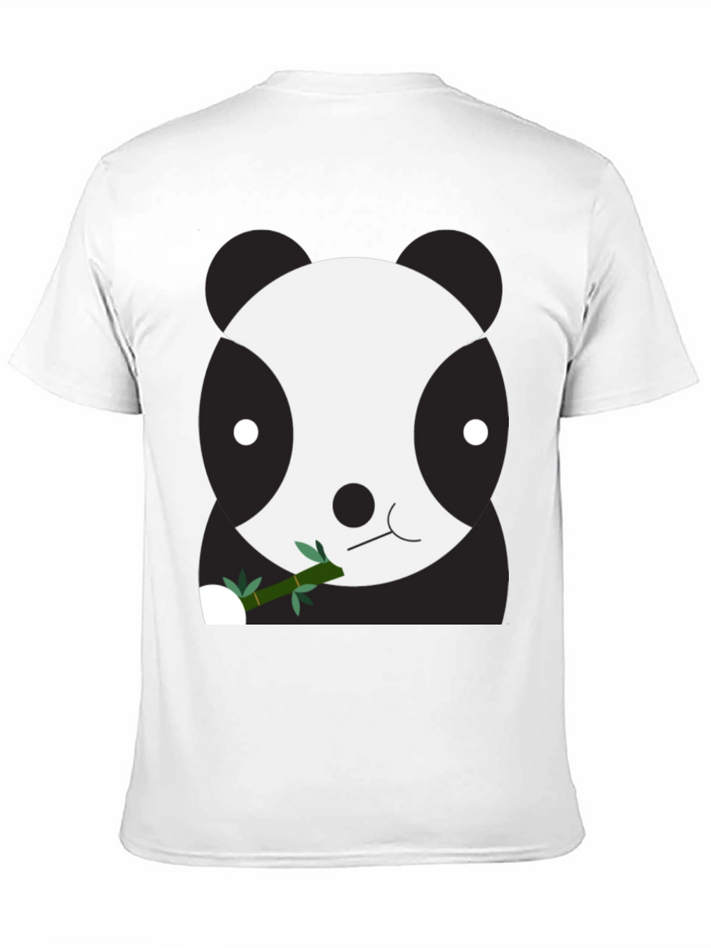 Cute Panda Bear Graphic Tee - Unisex Black T-Shirt