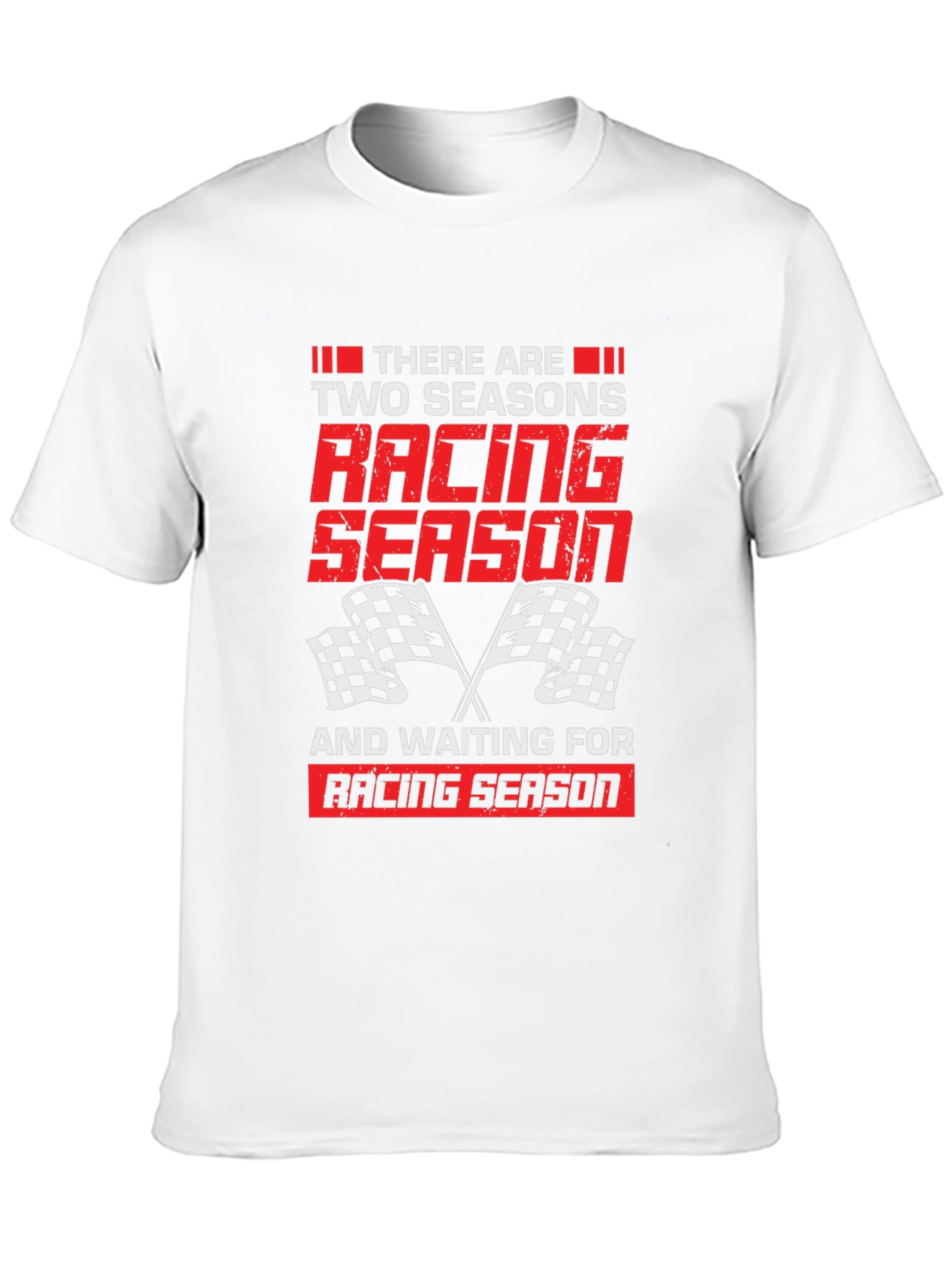 Racing Seasons Graphic Tee for Motorsports Fans
