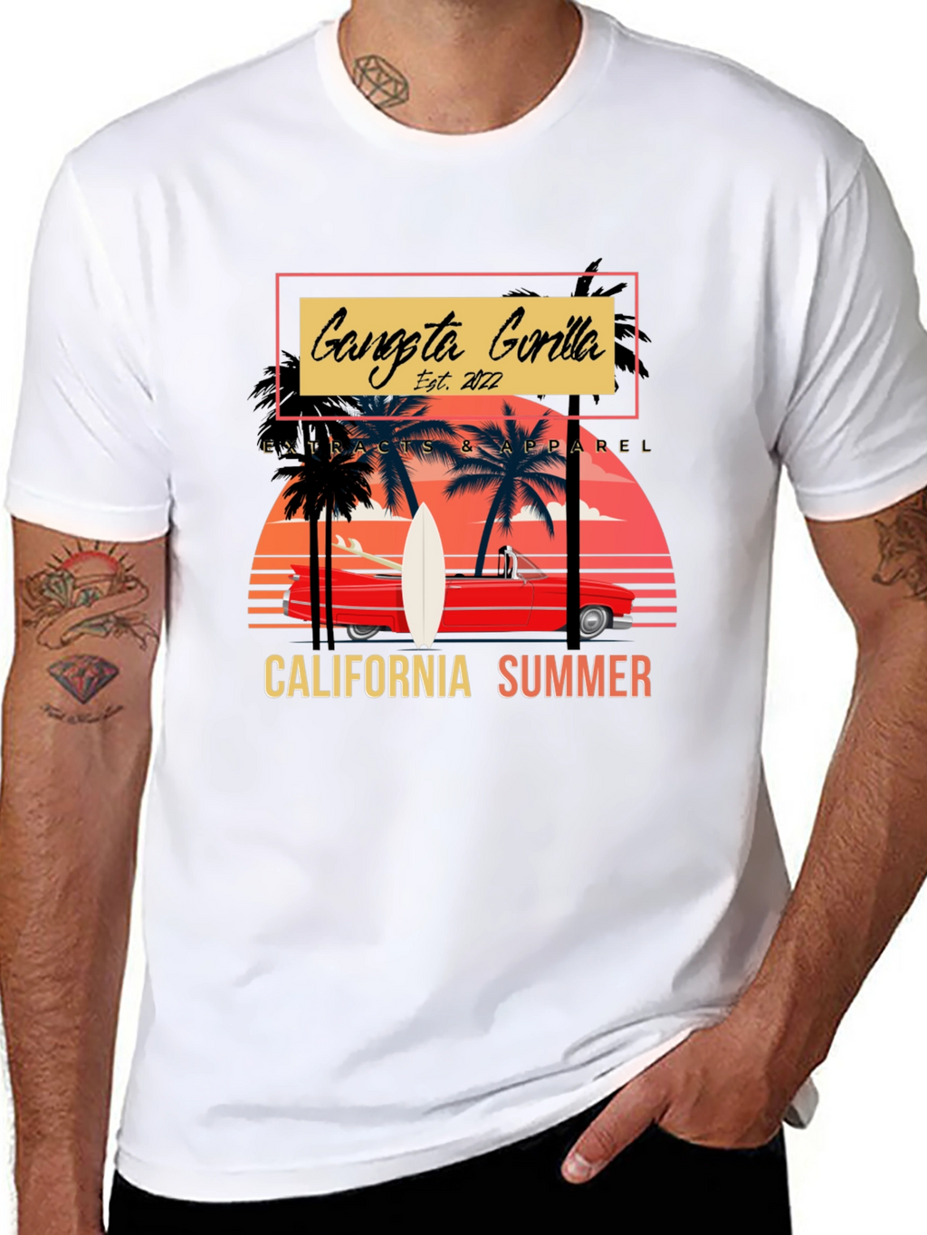 California Summer Graphic Tee