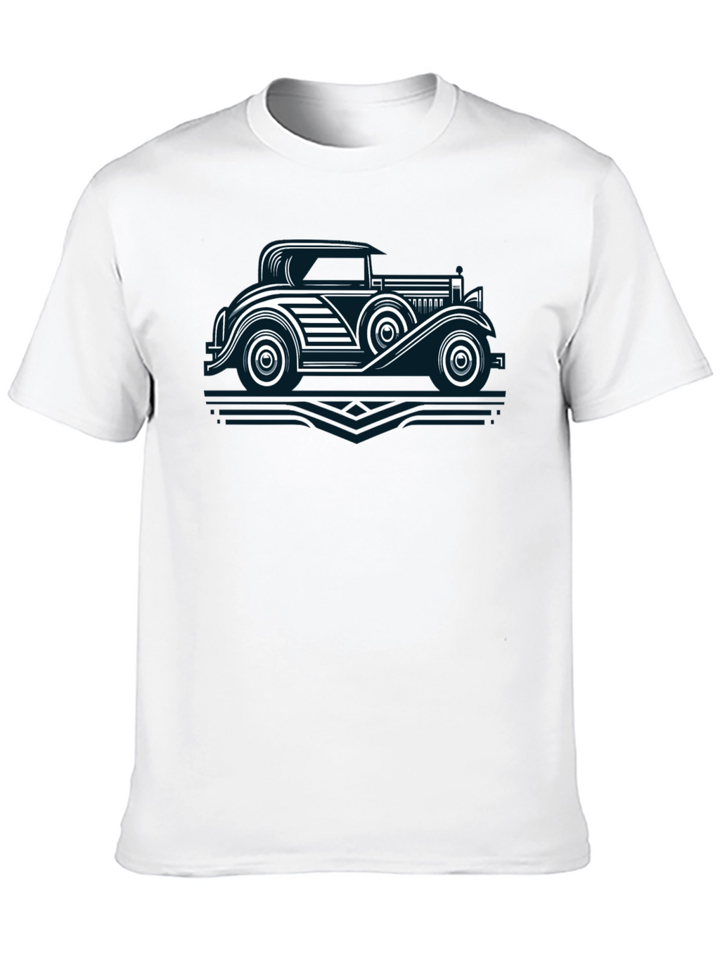 Retro Car Graphic T-Shirt - Classic Auto Tee