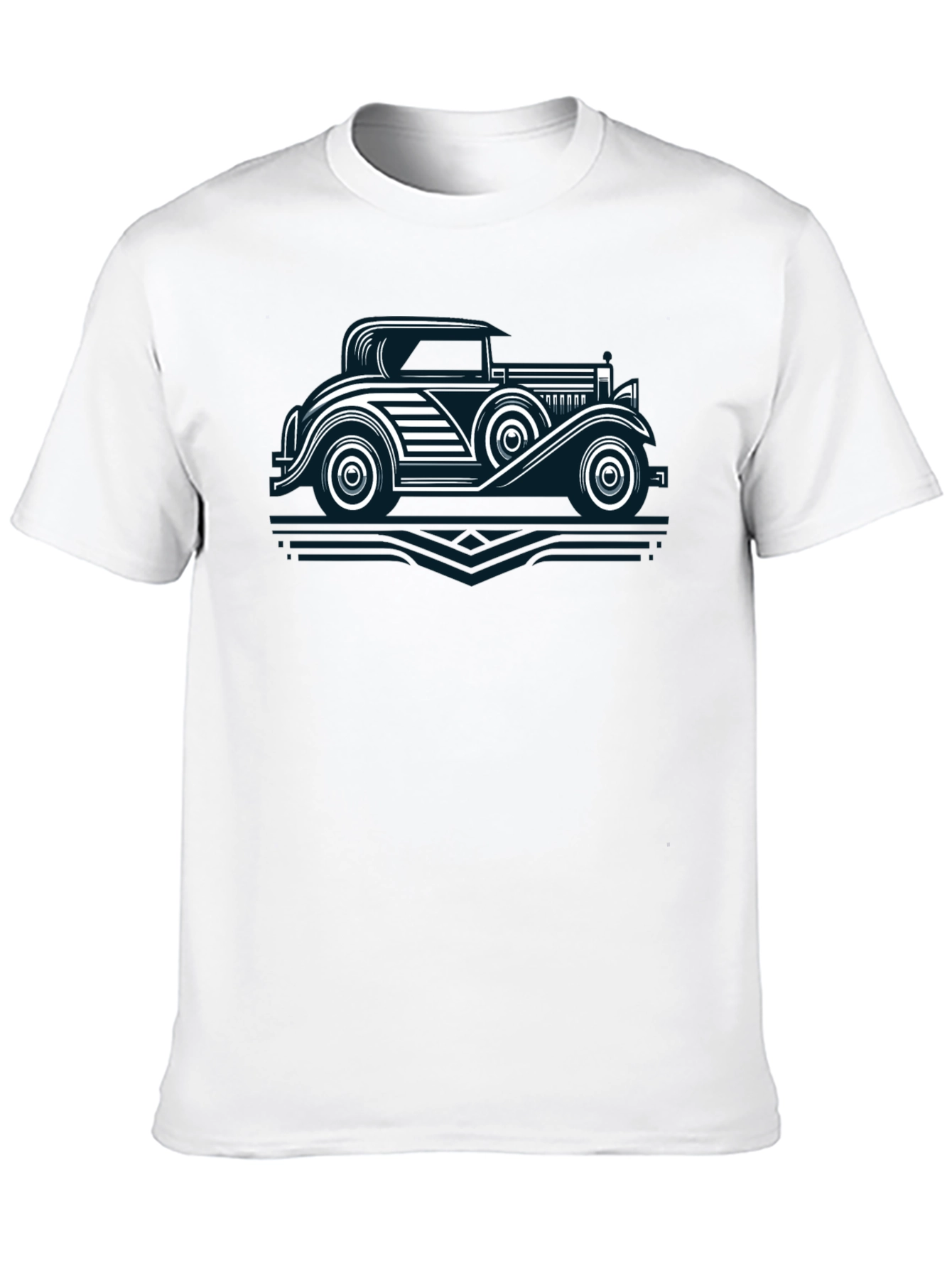Retro Car Graphic T-Shirt - Classic Auto Tee