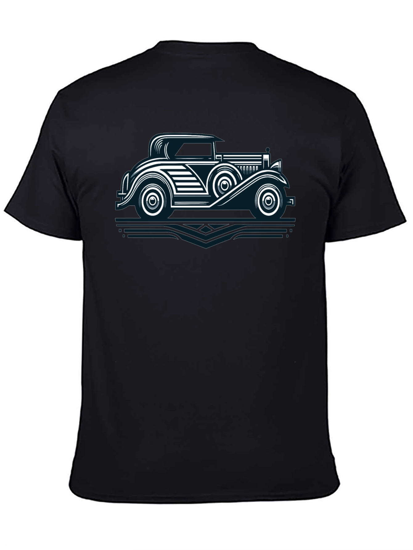 Retro Car Graphic T-Shirt - Classic Auto Tee
