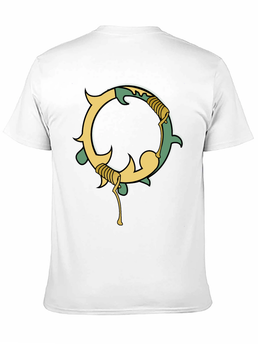 Unique Graphic Black Tee