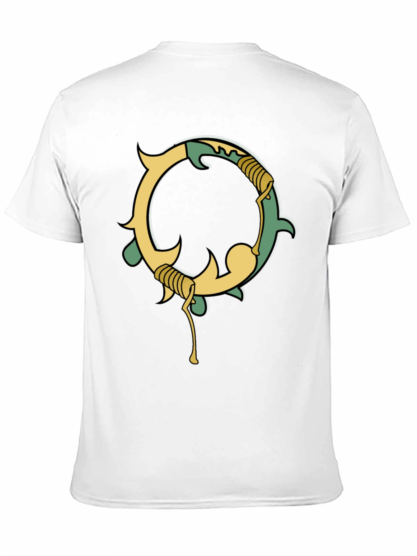Unique Graphic Black Tee