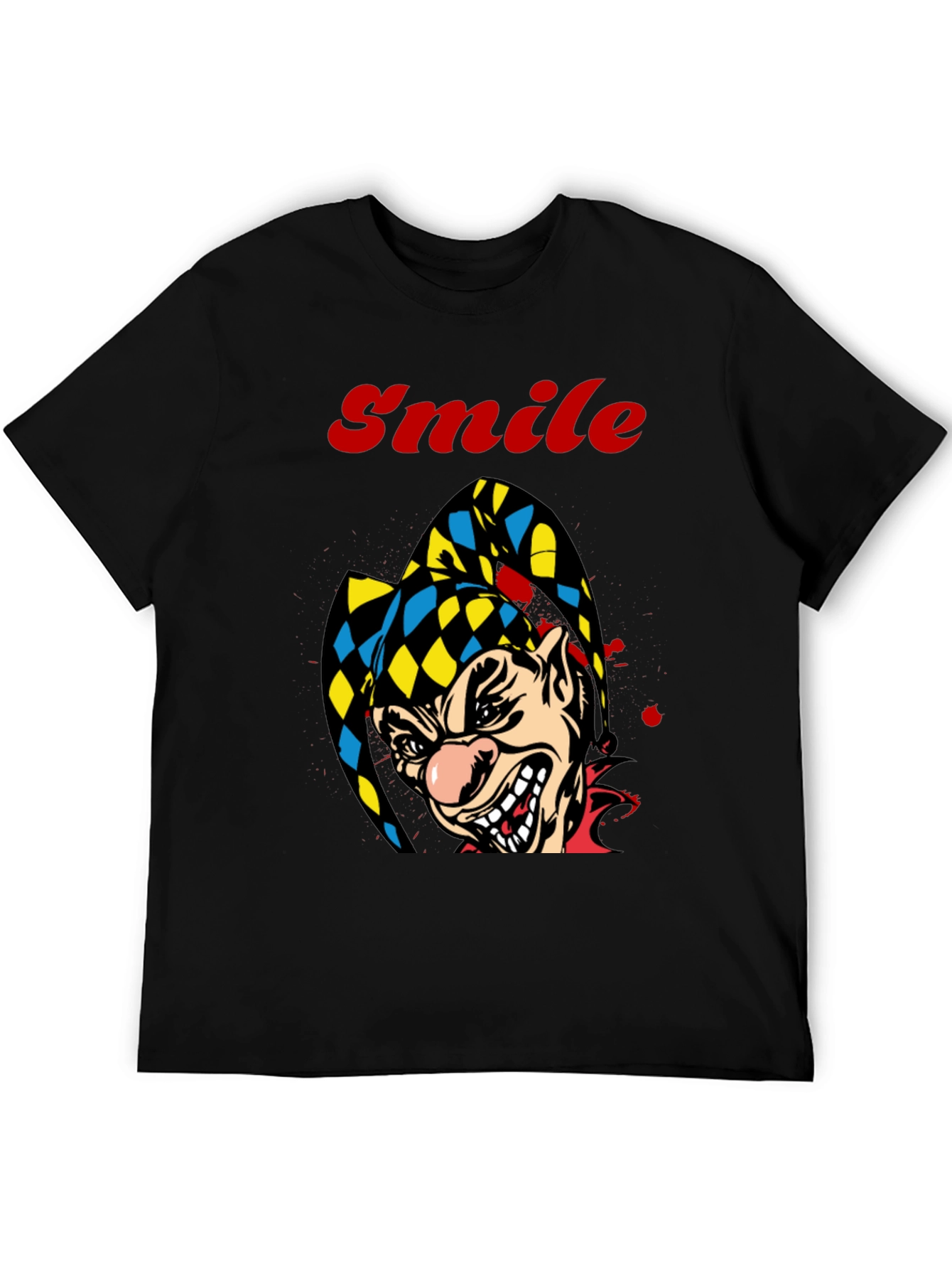 Creepy Clown Smile Graphic Tee