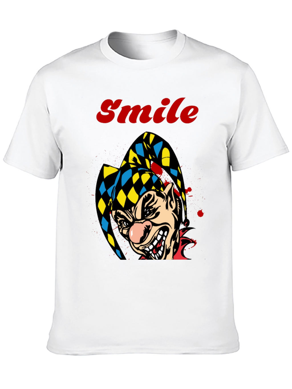 Creepy Clown Smile Graphic Tee