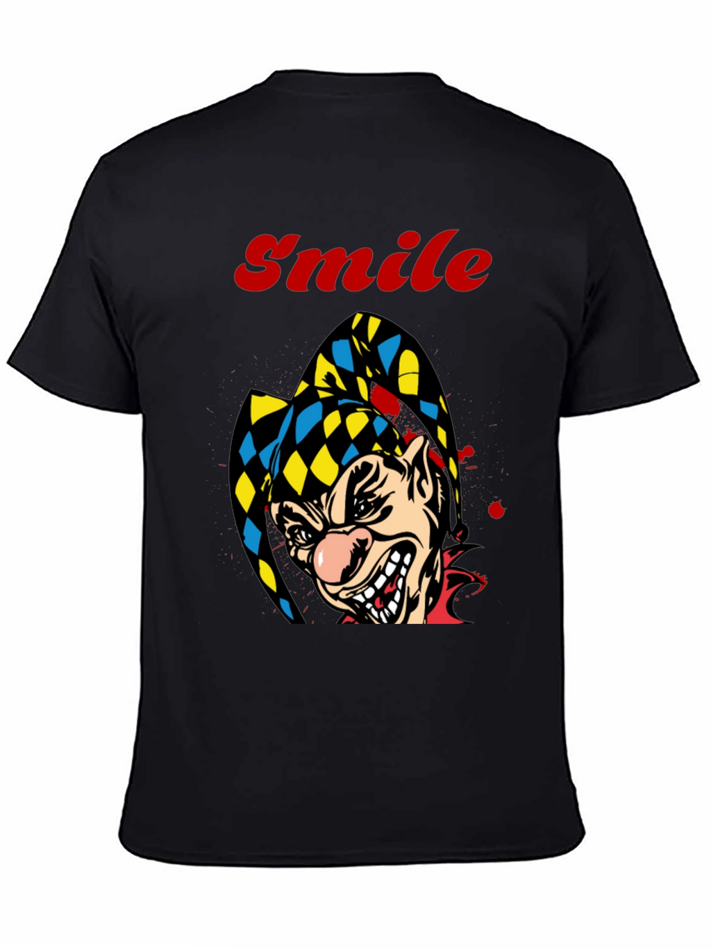 Creepy Clown Smile Graphic Tee