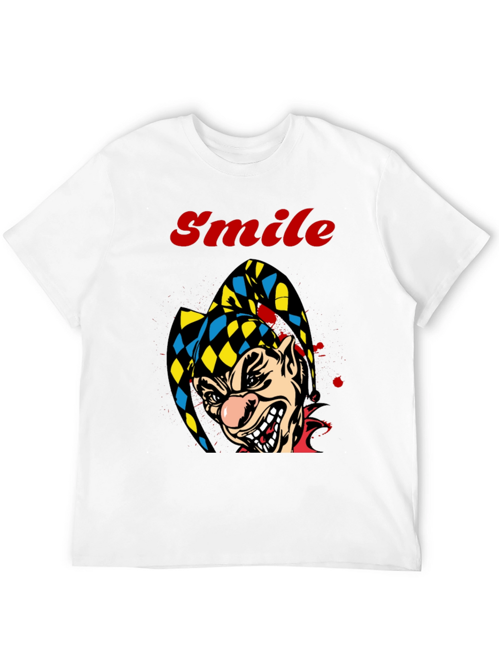 Creepy Clown Smile Graphic Tee